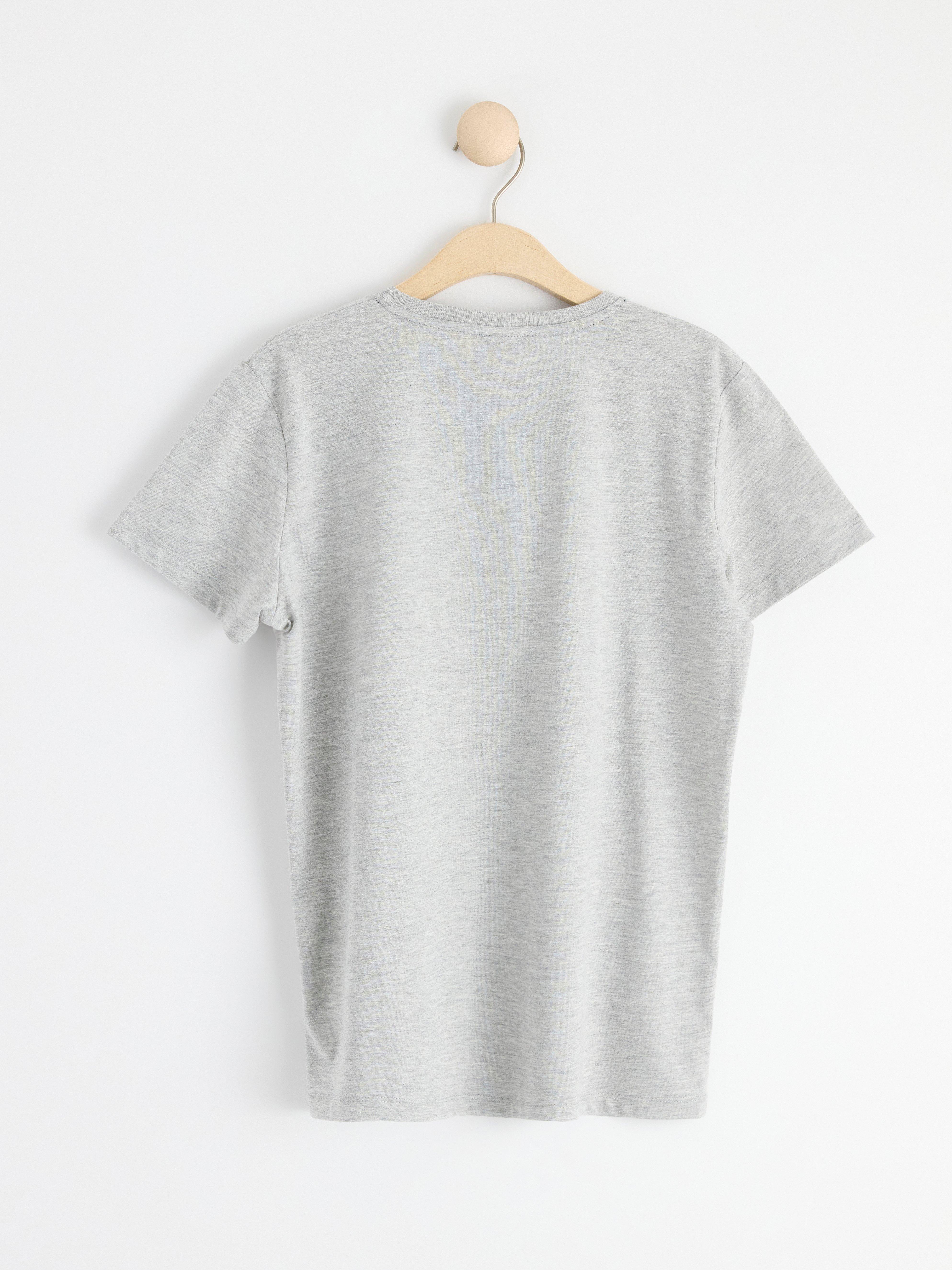 T-shirt - Barn - Grå