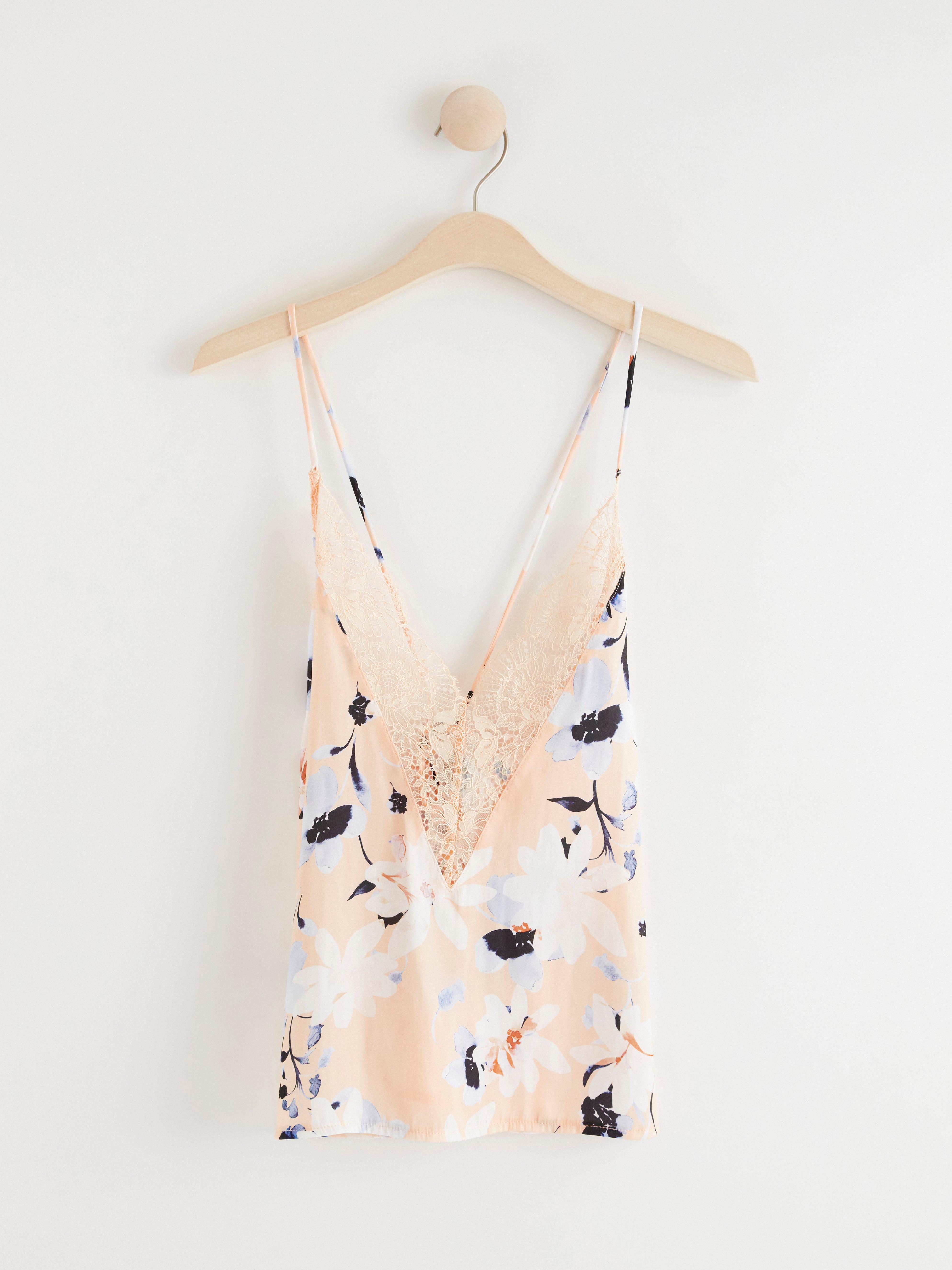 Pyžamový top - Spodná bielizeň - Korálová