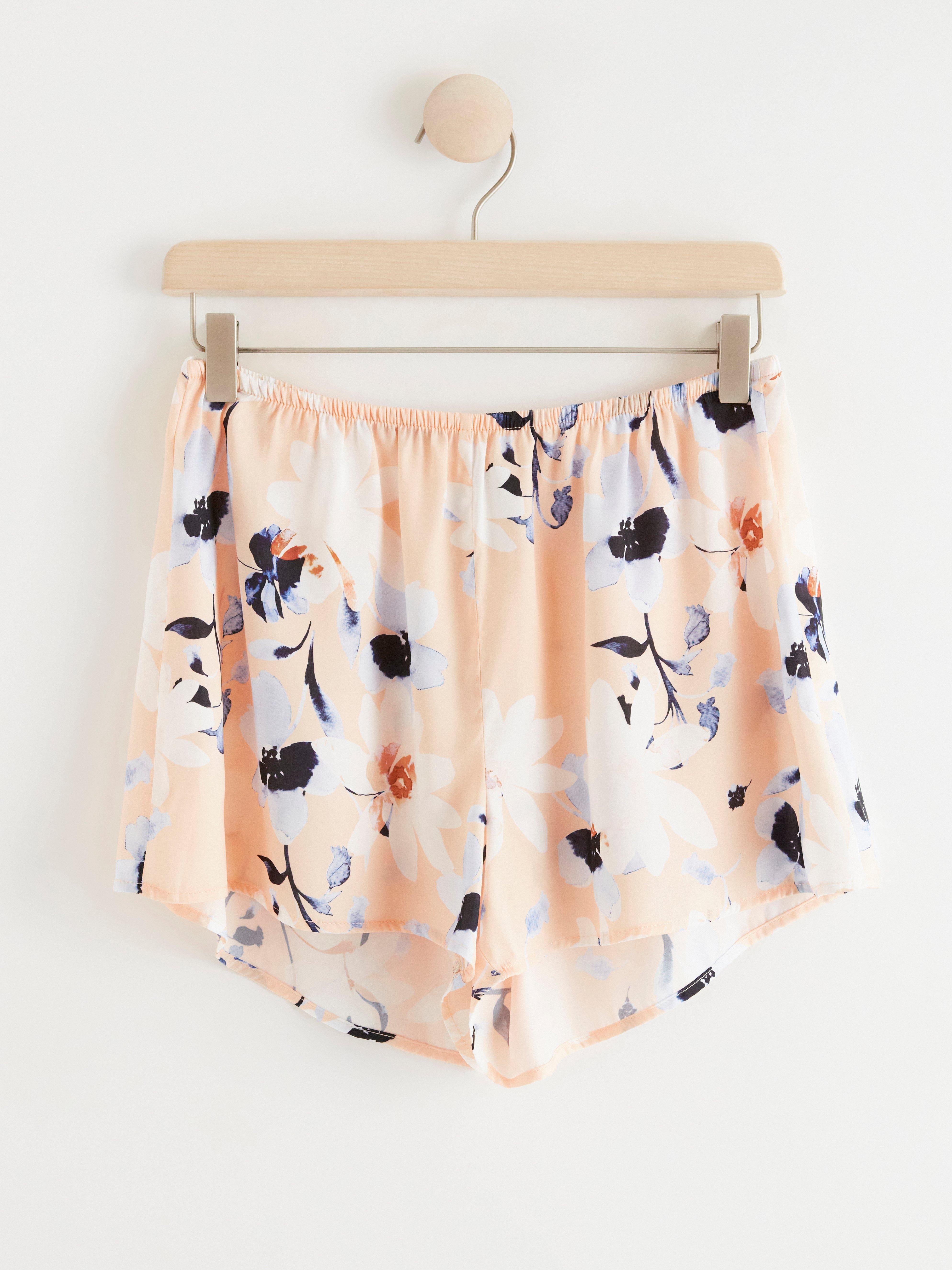 Pyjama Shorts - Lingerie - Coral