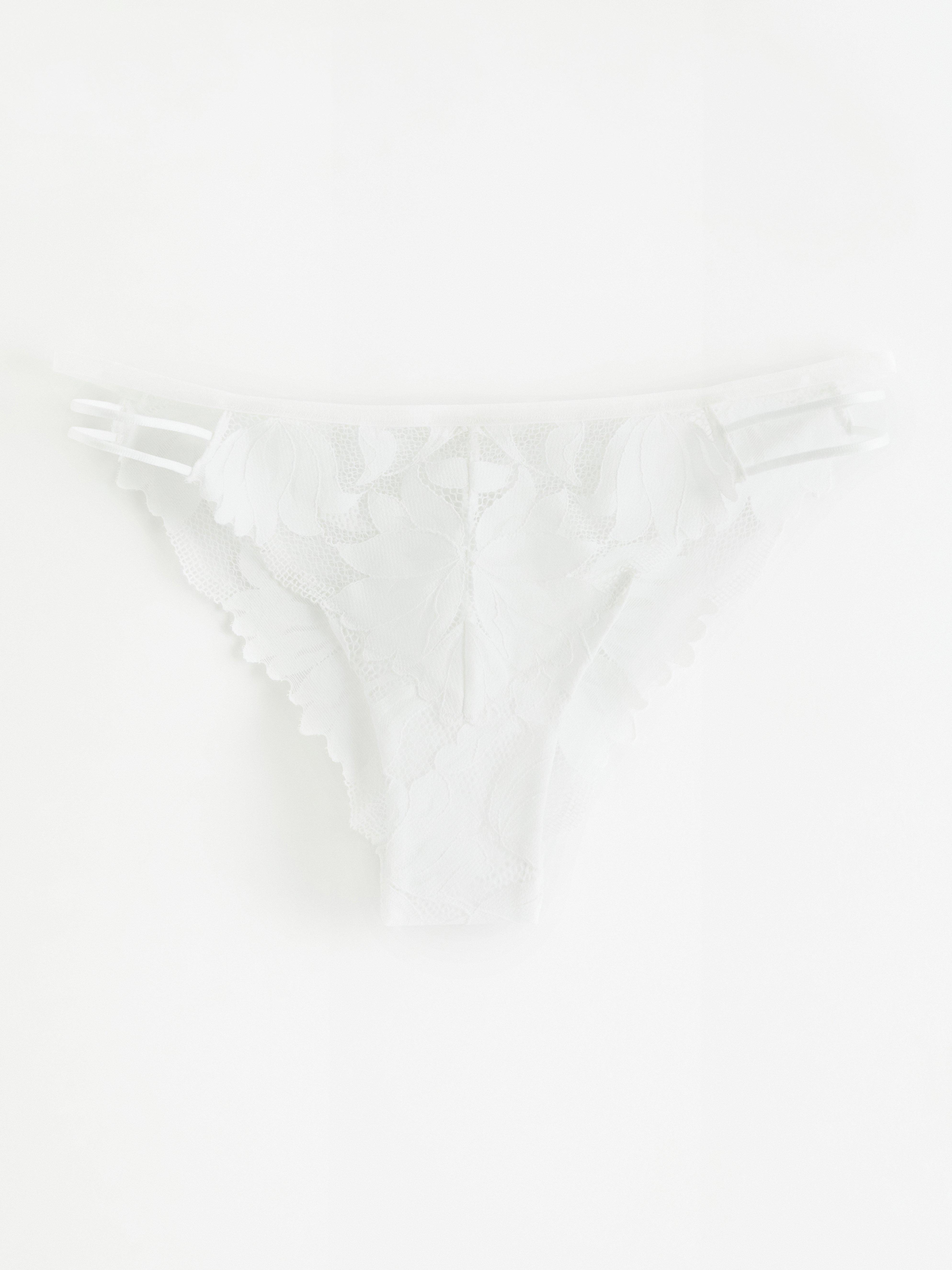 Brazilian Low - Lingerie - White