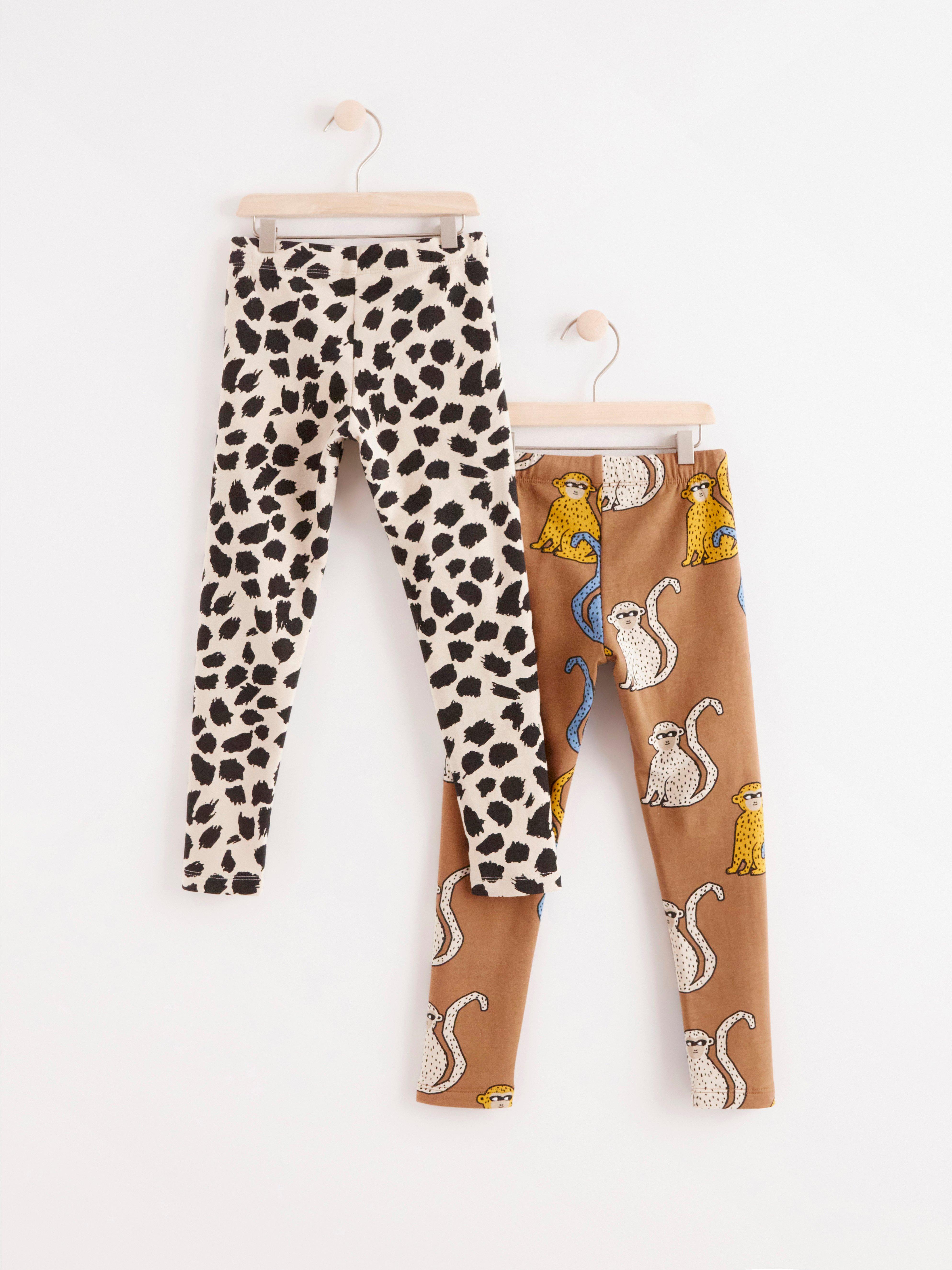 Leggings - Barn - Brun