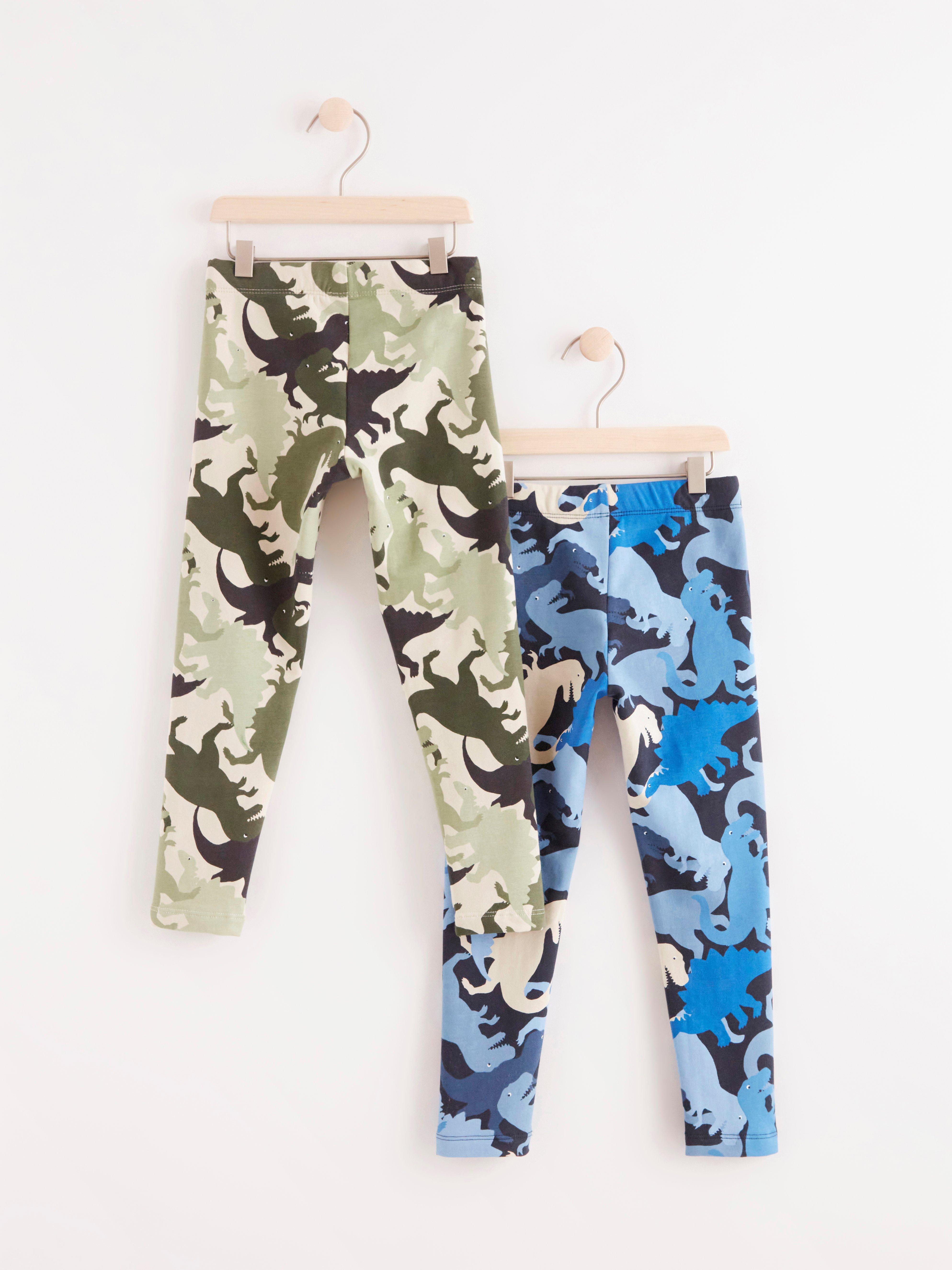 Leggings - Barn - Blå