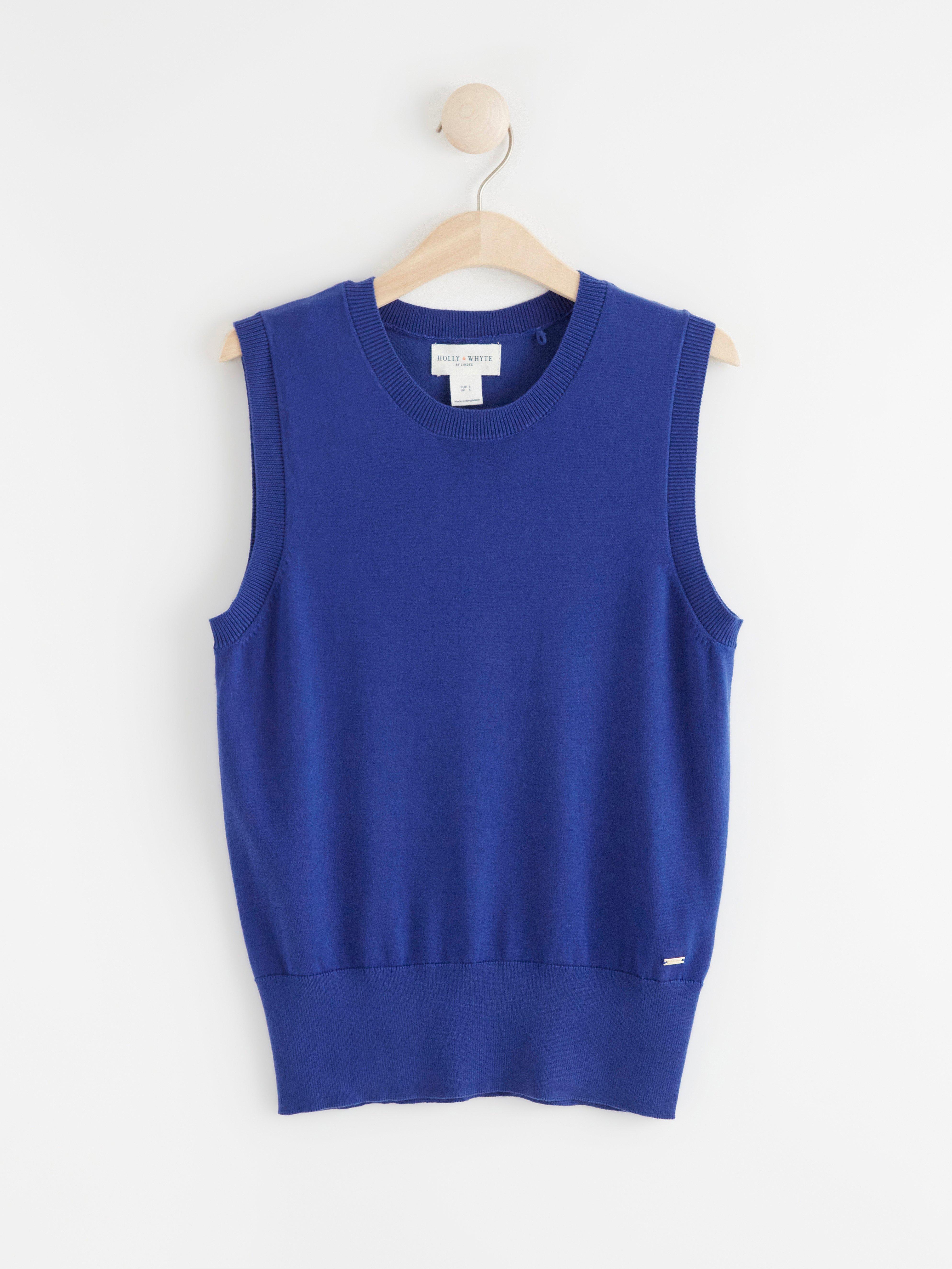 Vest - Womens Wear - Blue