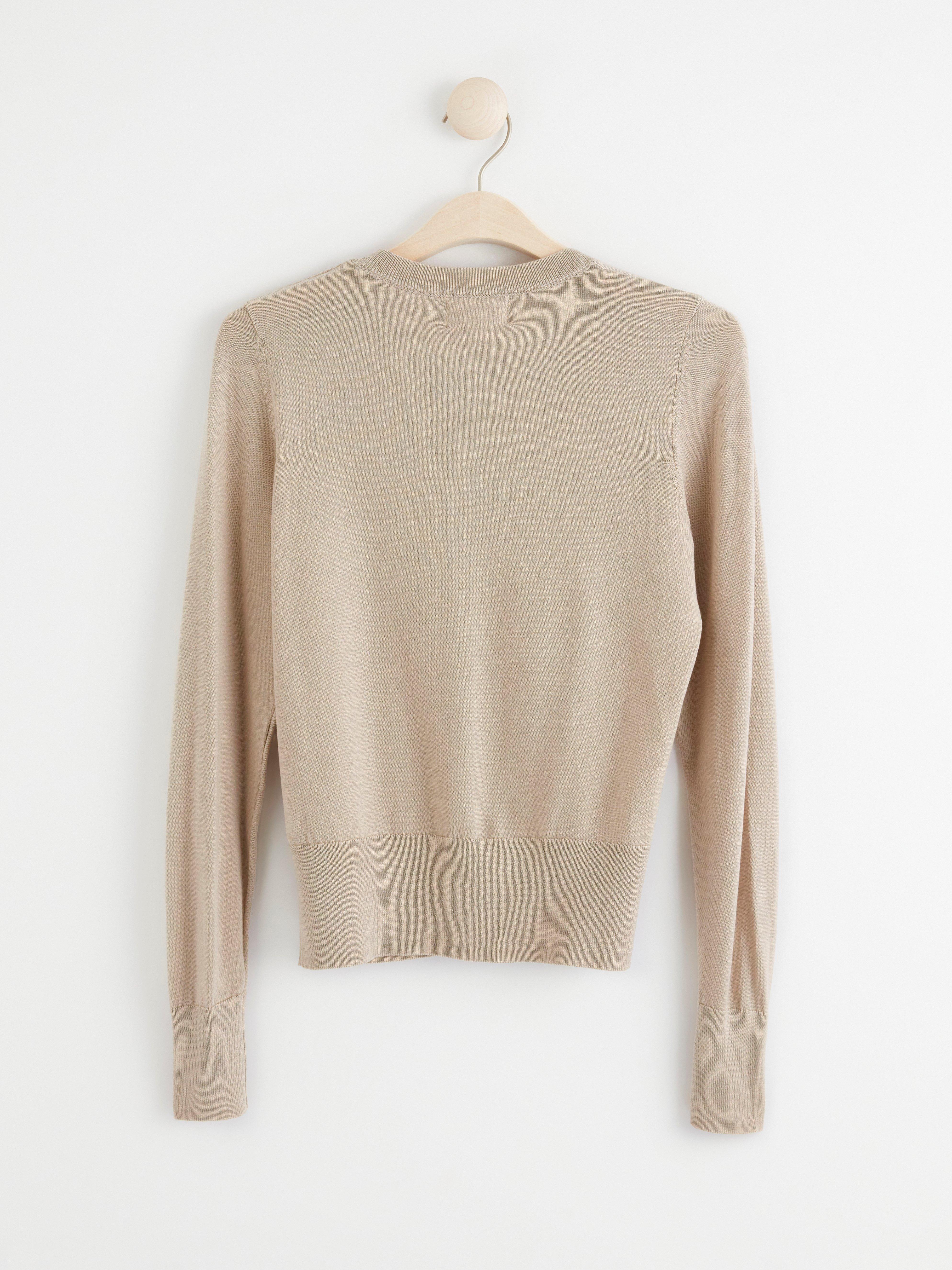 Cardigan - Womens Wear - Beige