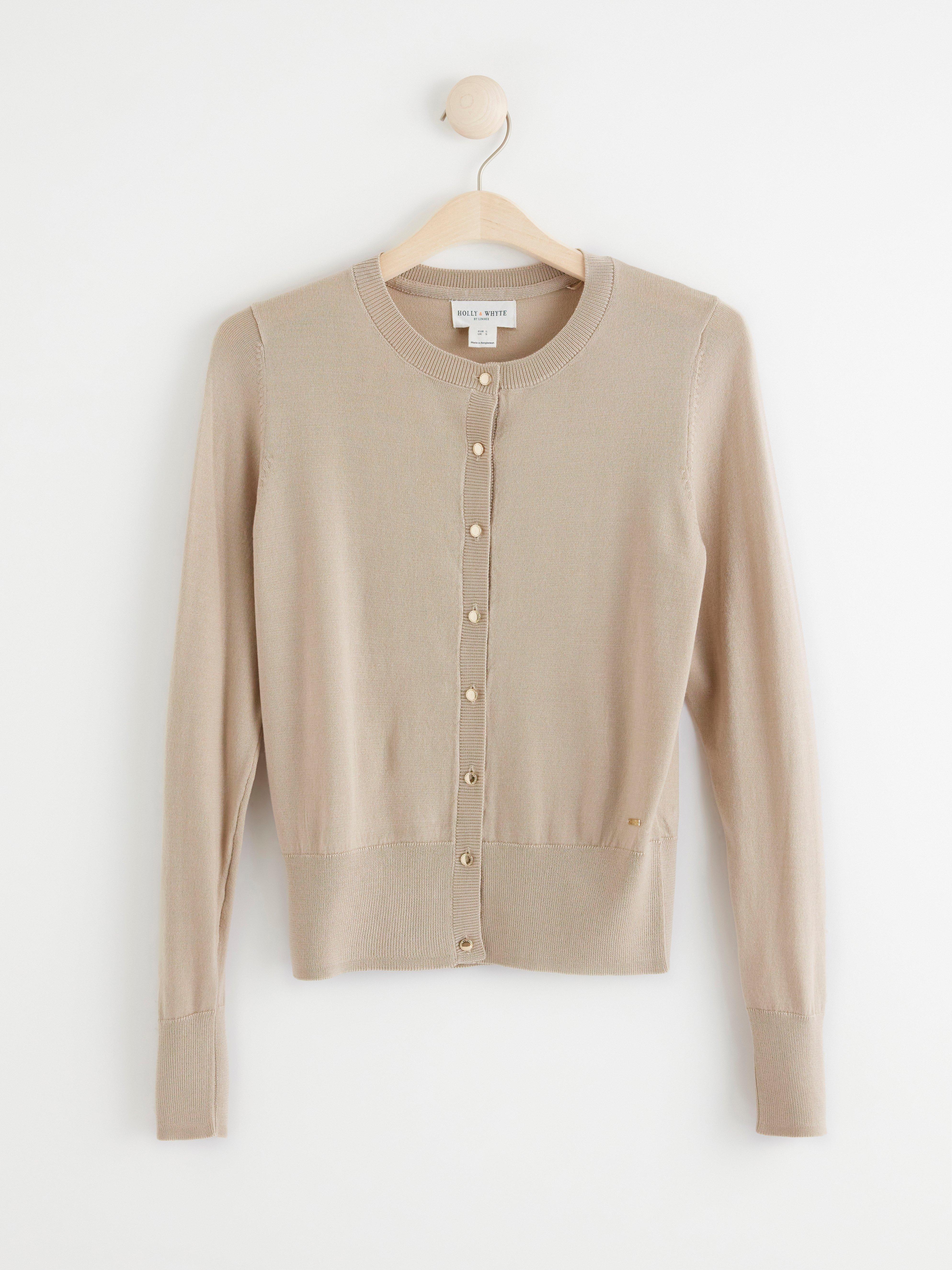 Cardigan - Womens Wear - Beige