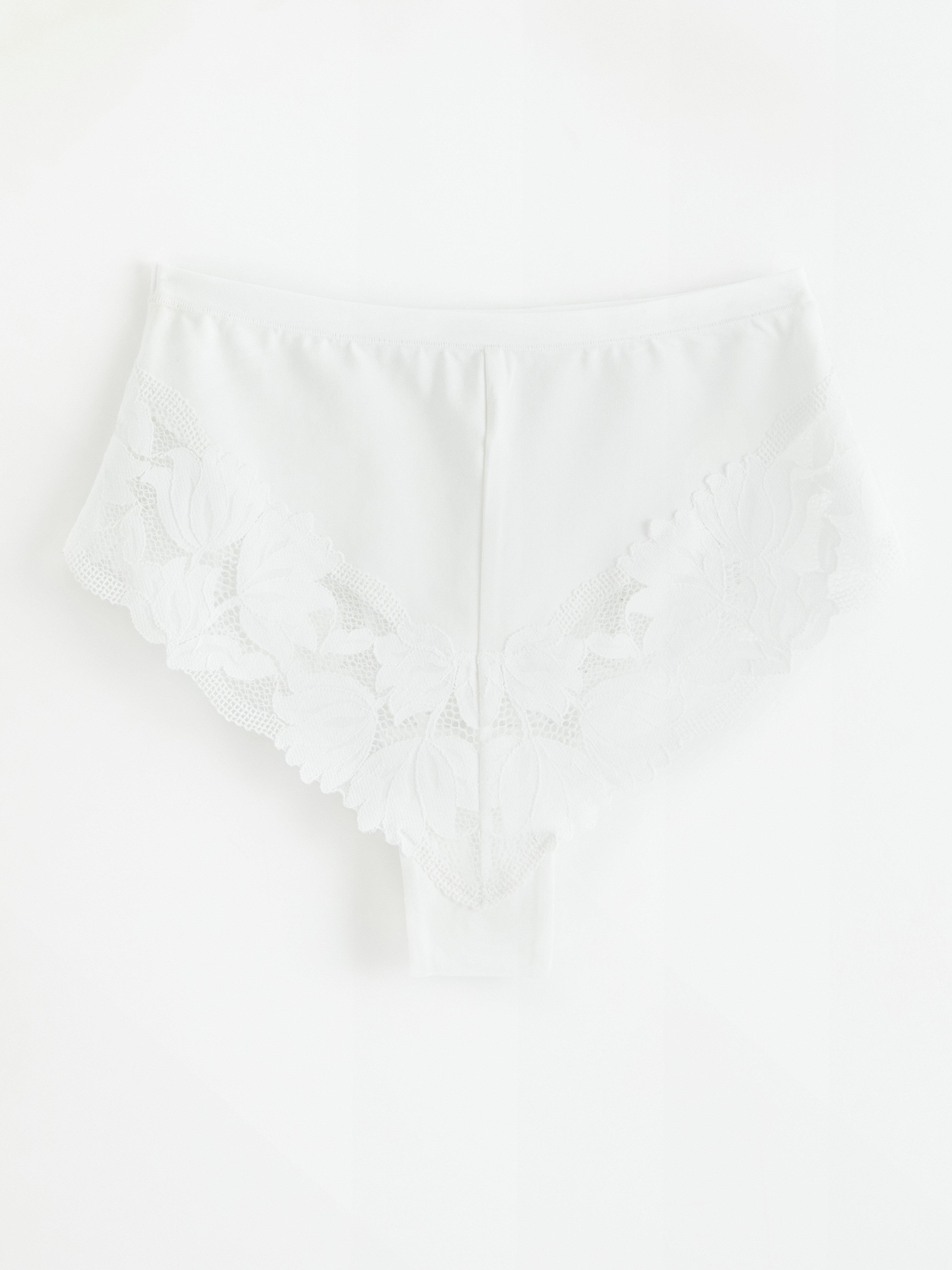 Brazilian High - Lingerie - White