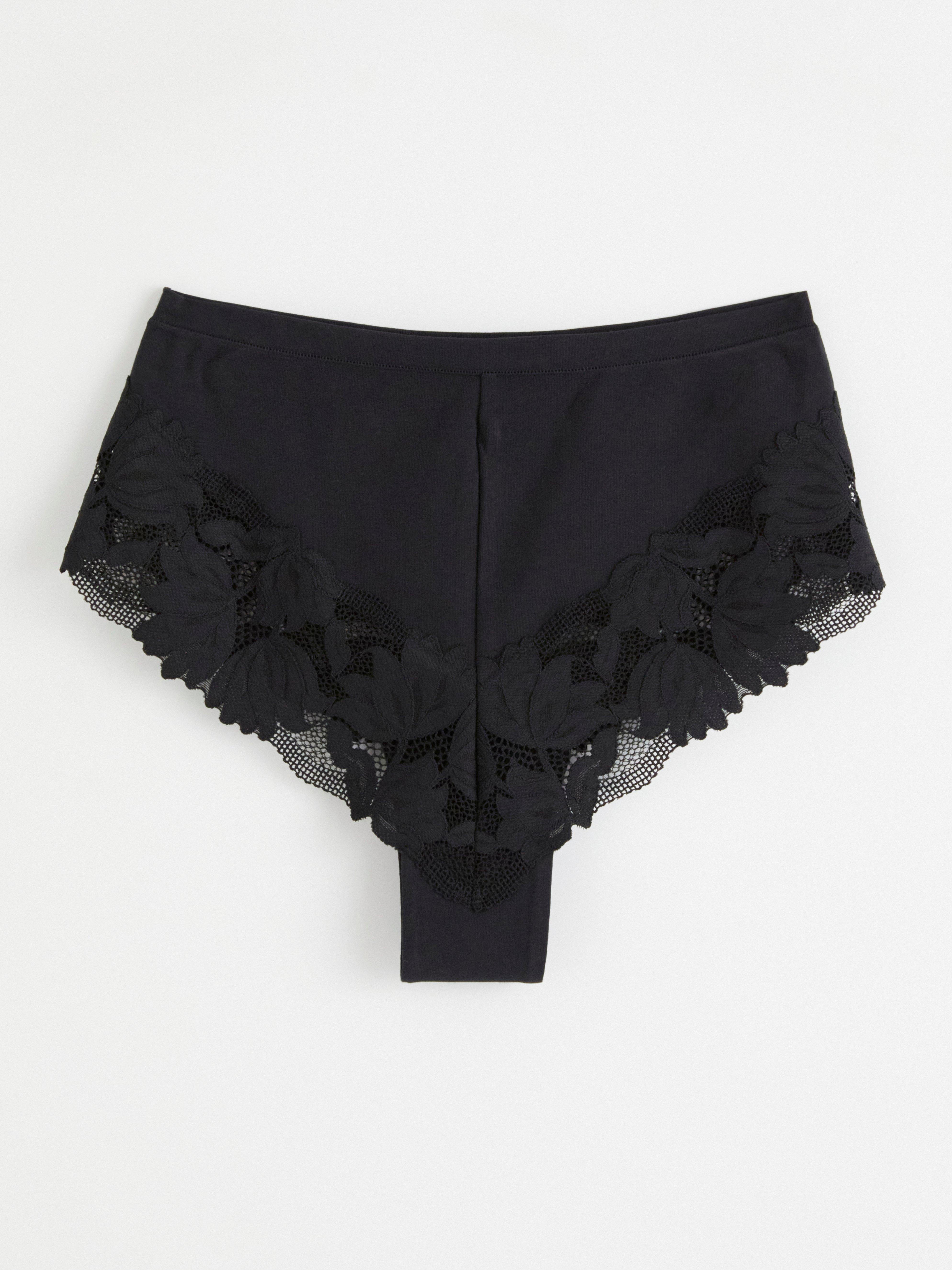Brazilian High - Lingerie - Black