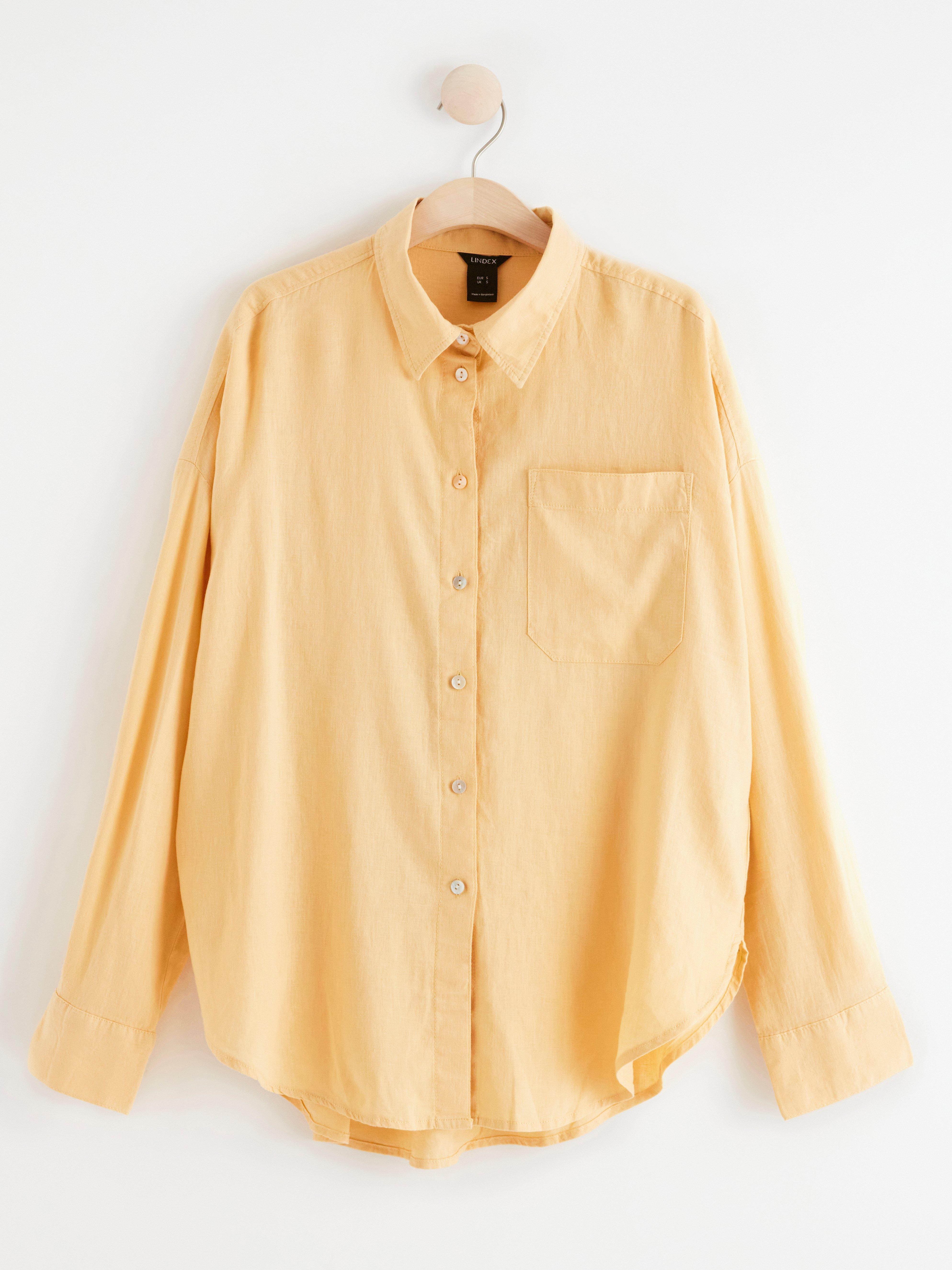 Skjorta - Dam - Gul