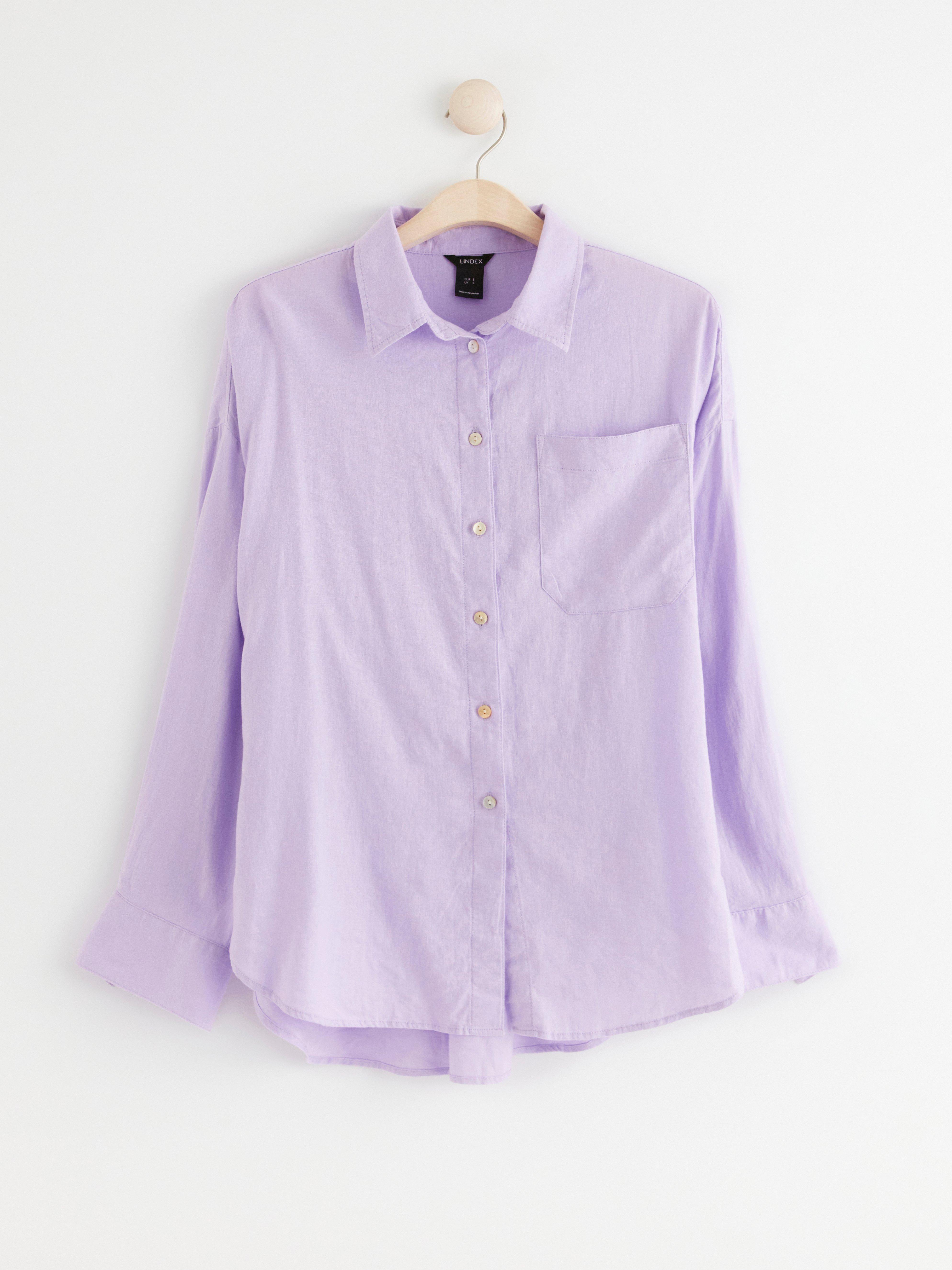 Skjorta - Dam - Lila