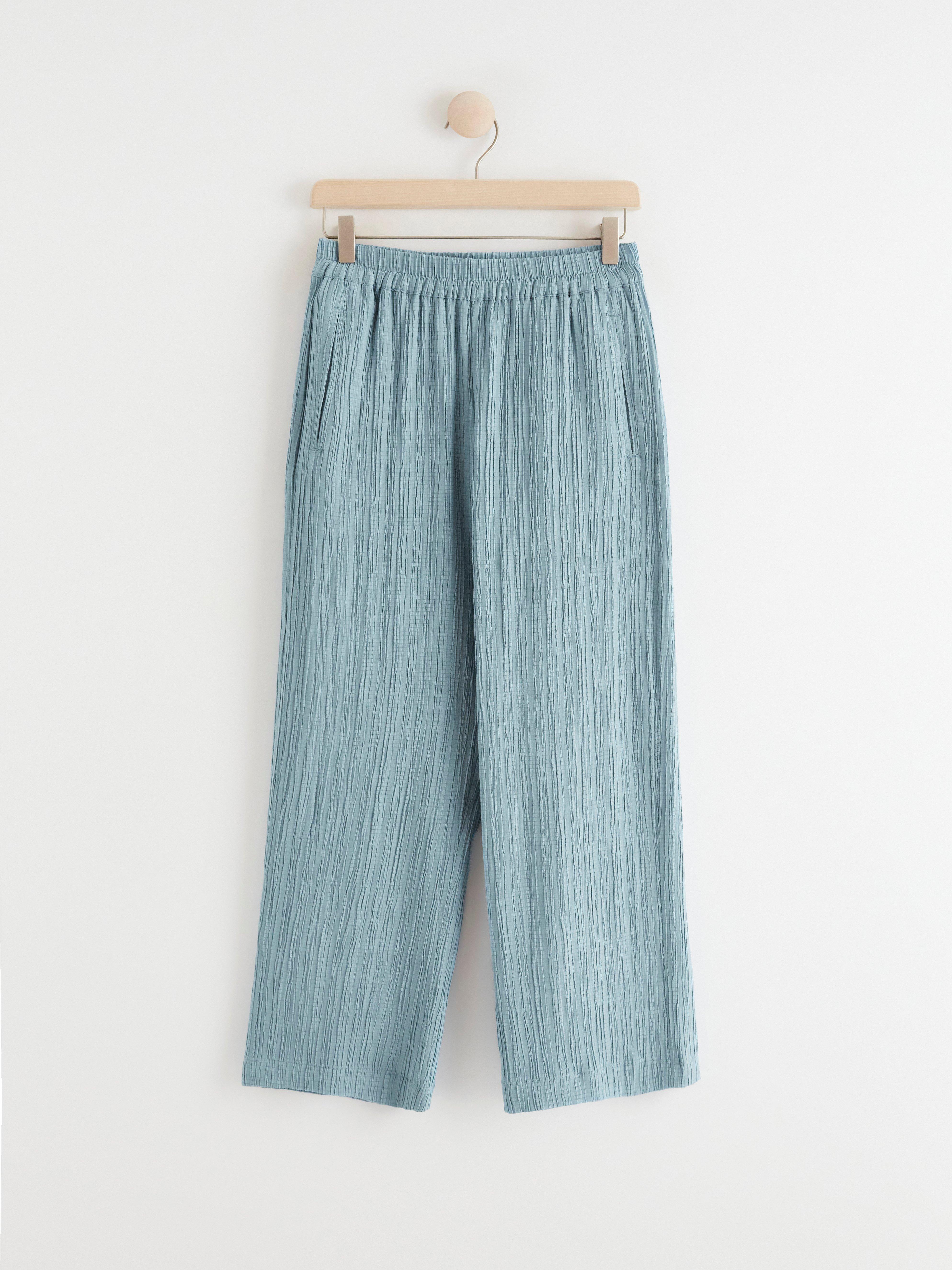 Trousers - Womens Wear - Blue