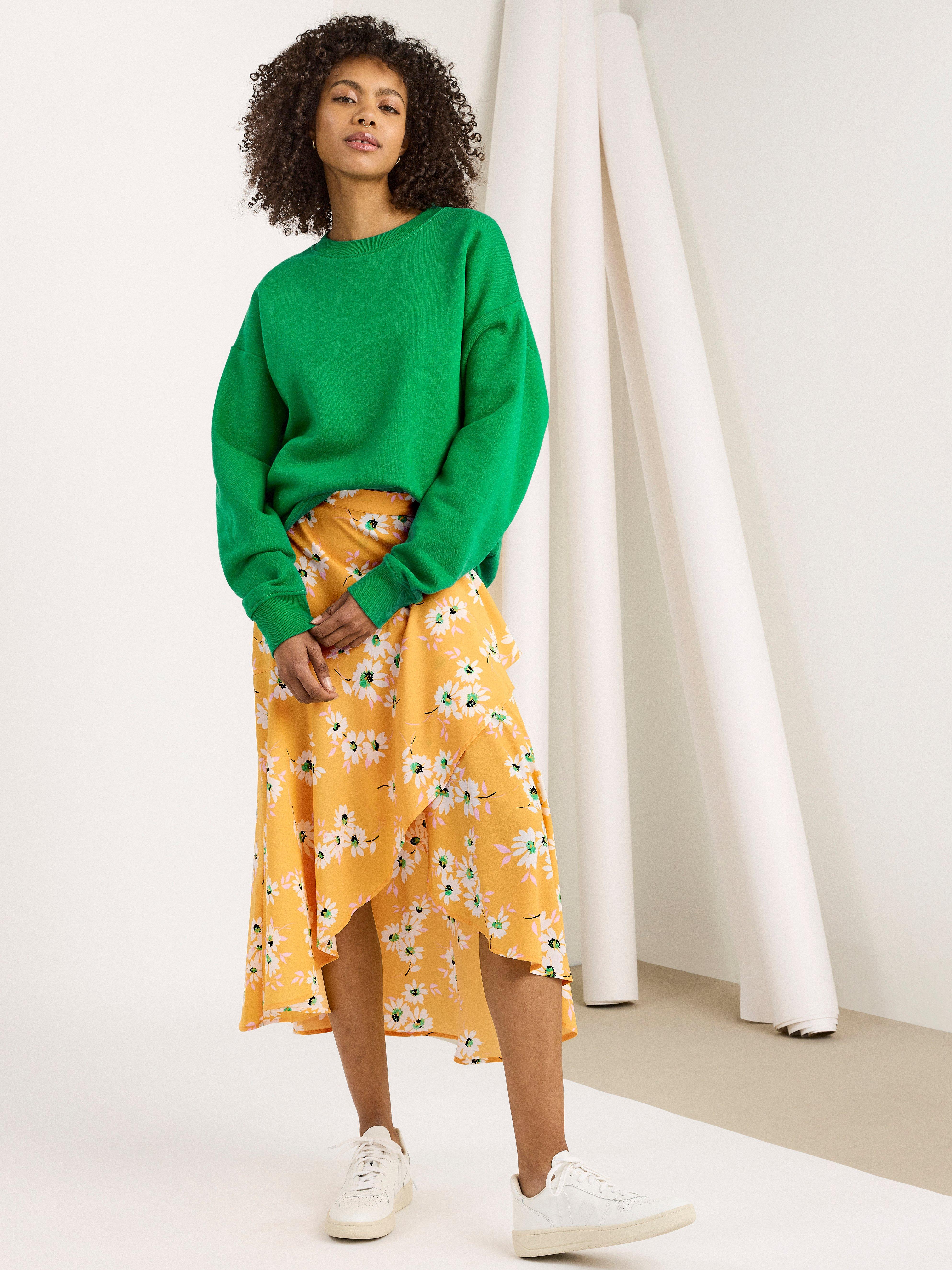 Midikjol i omlottmodell