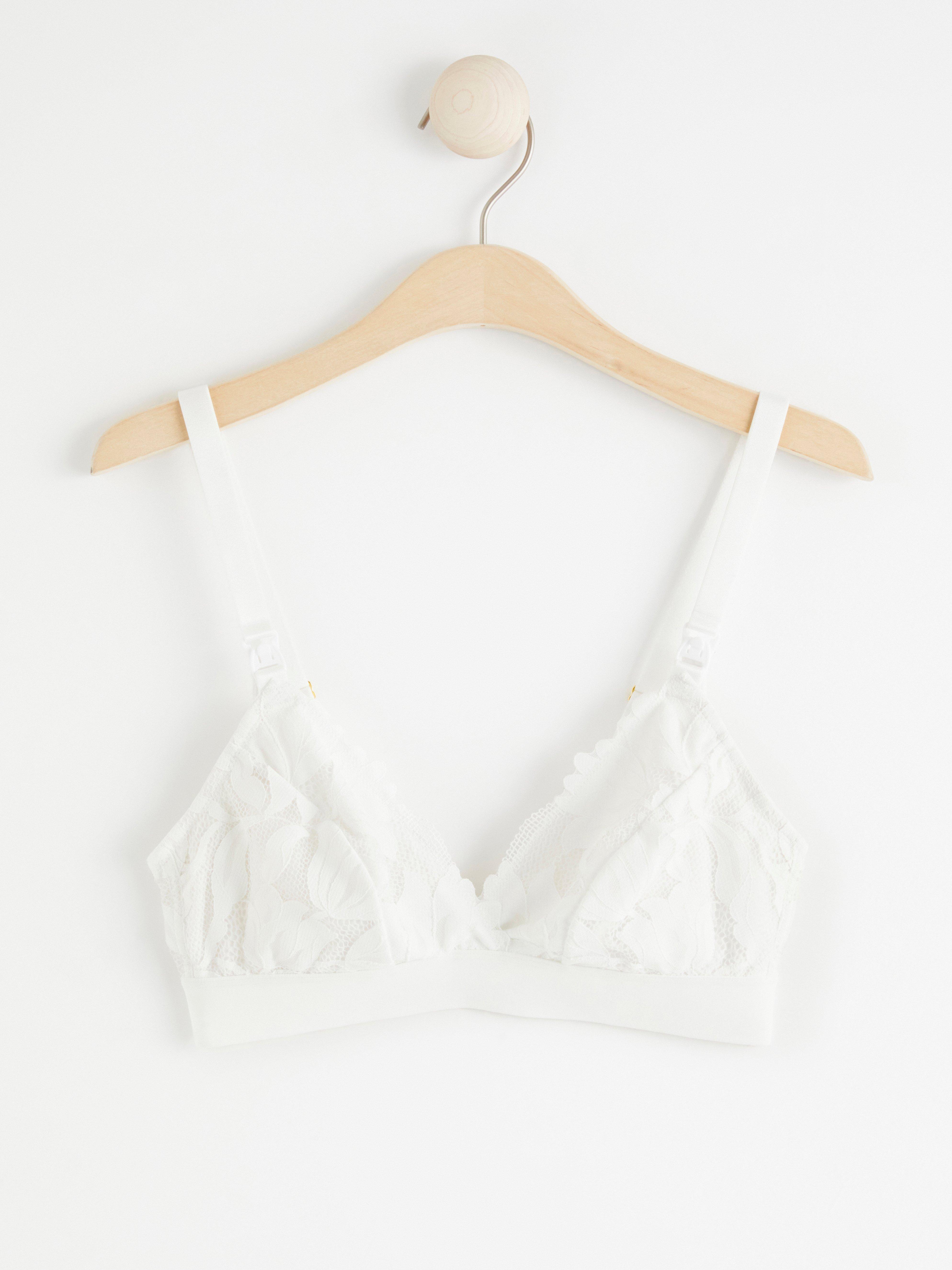 Bralette - Underkläder - Vit