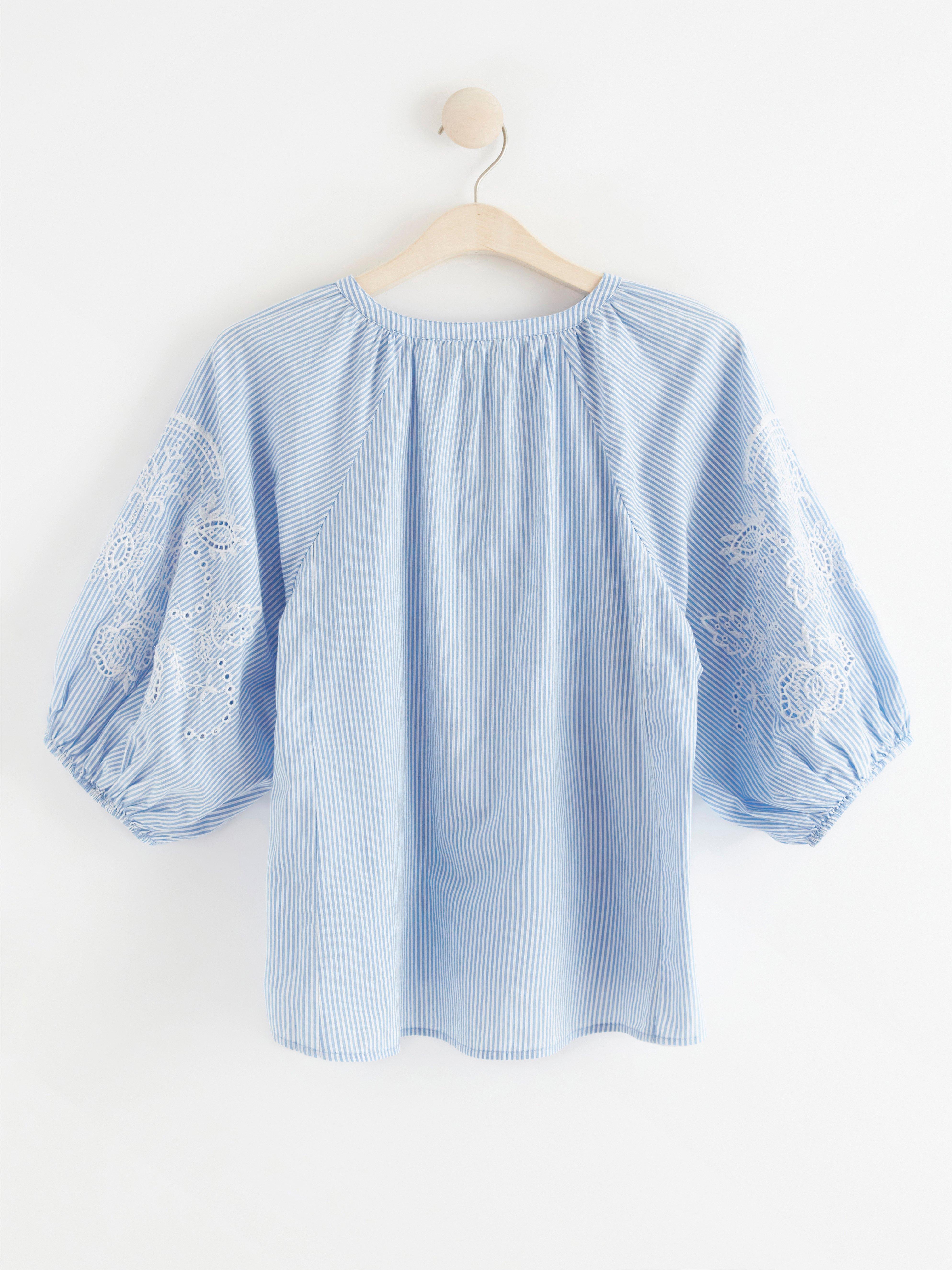 Blus - Dam - Blå