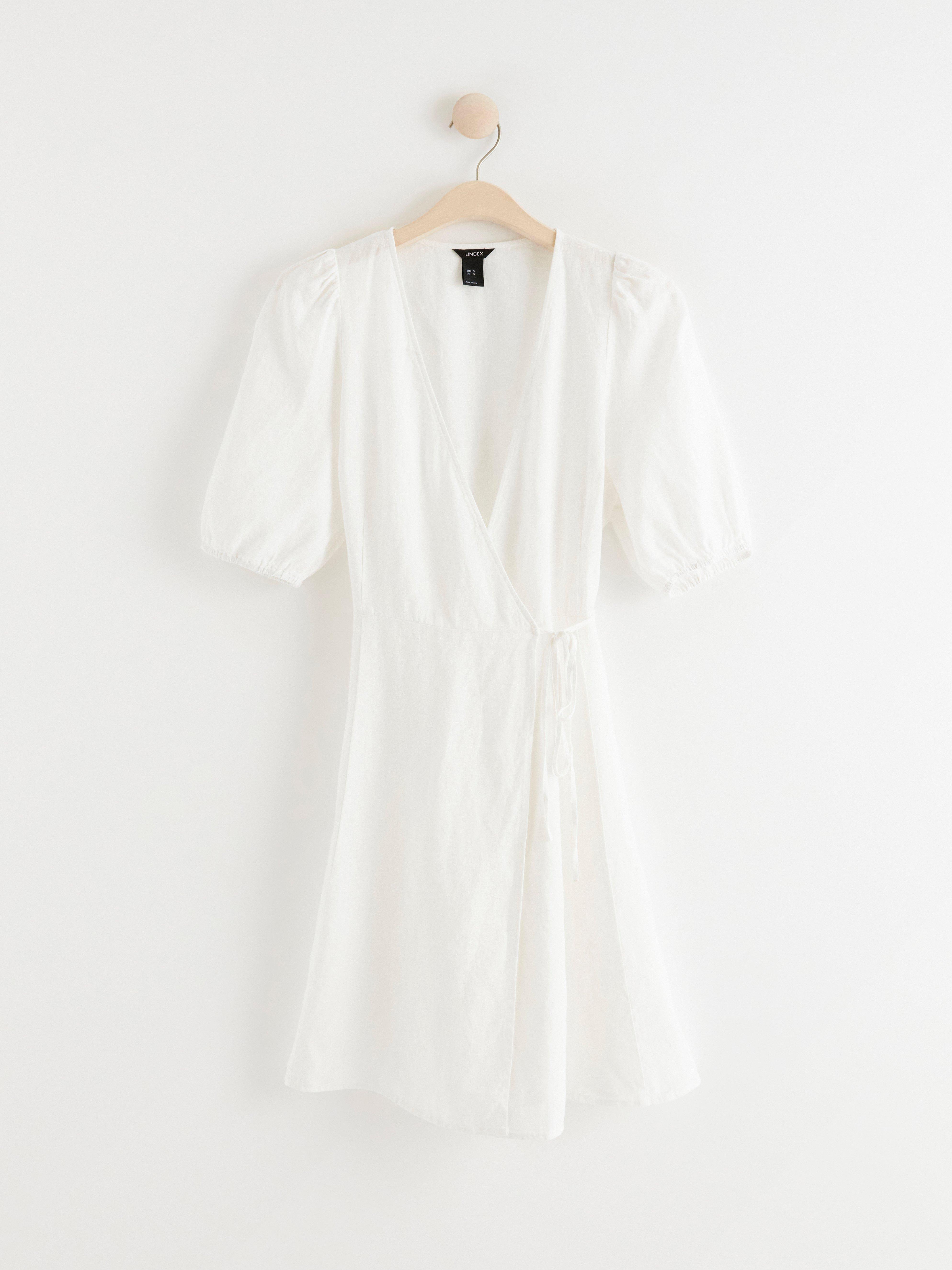 Wrap Dress - Womens Wear - White