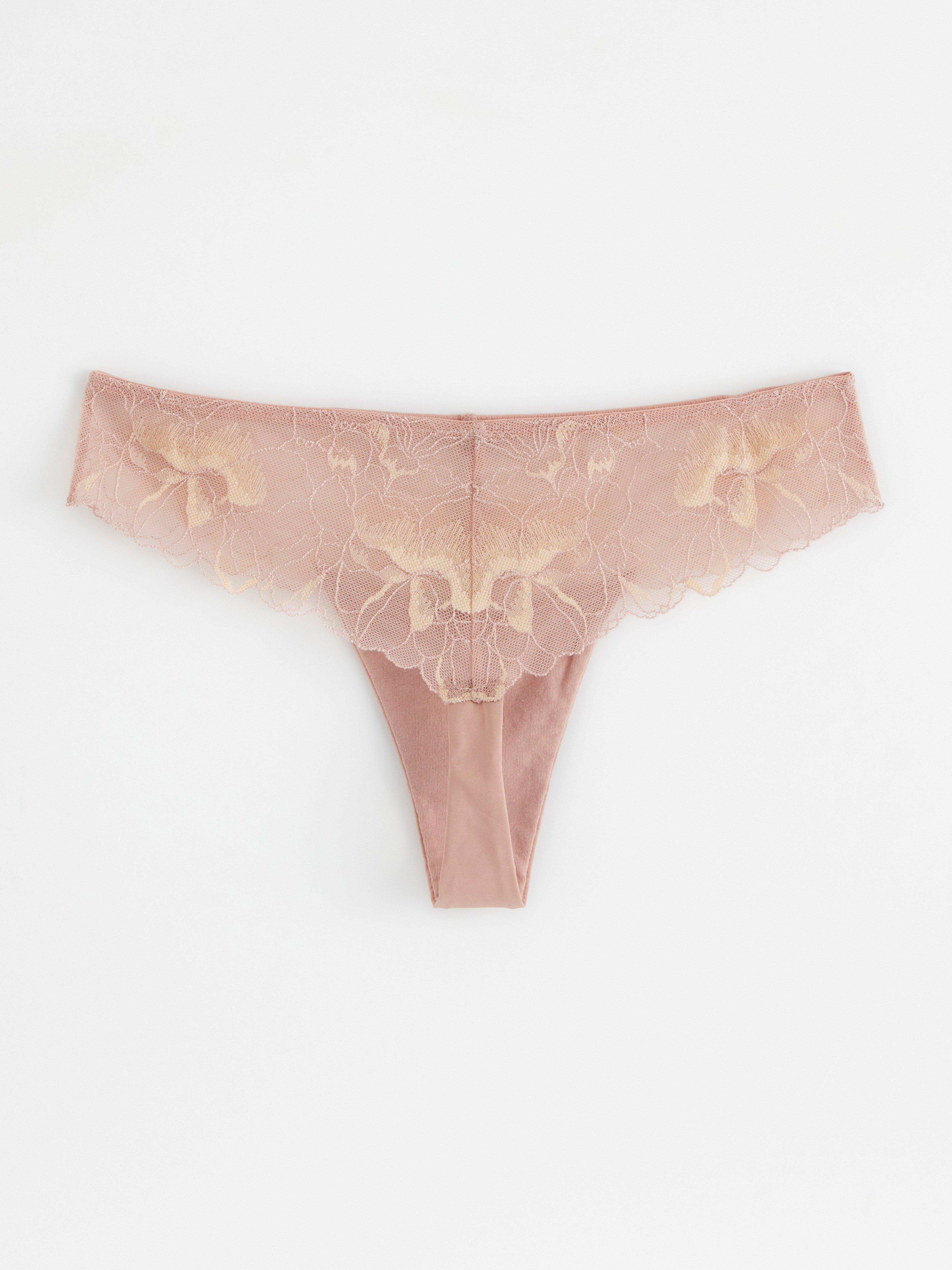 Thong High - Lingerie - Pink