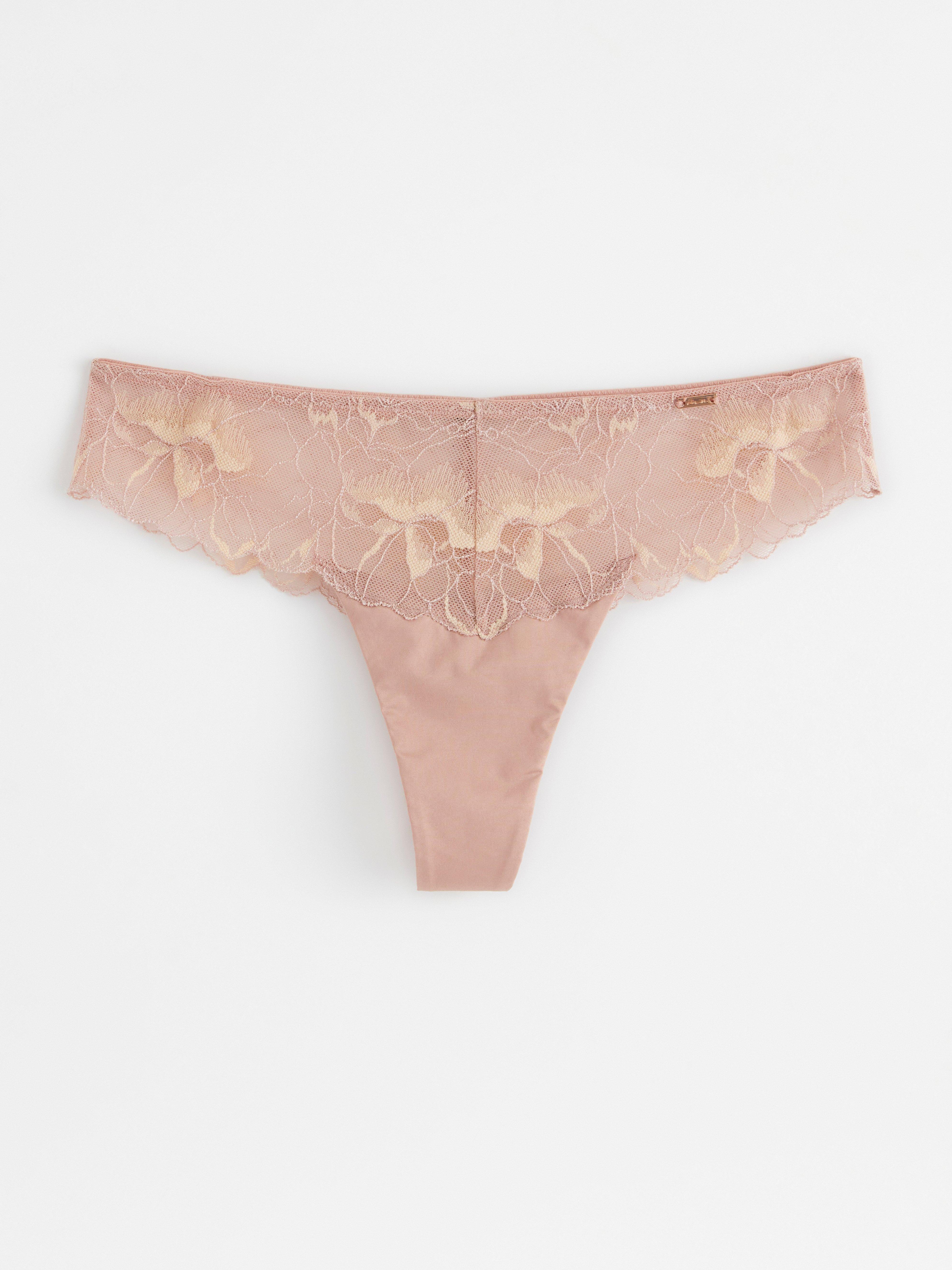 Thong High - Lingerie - Pink