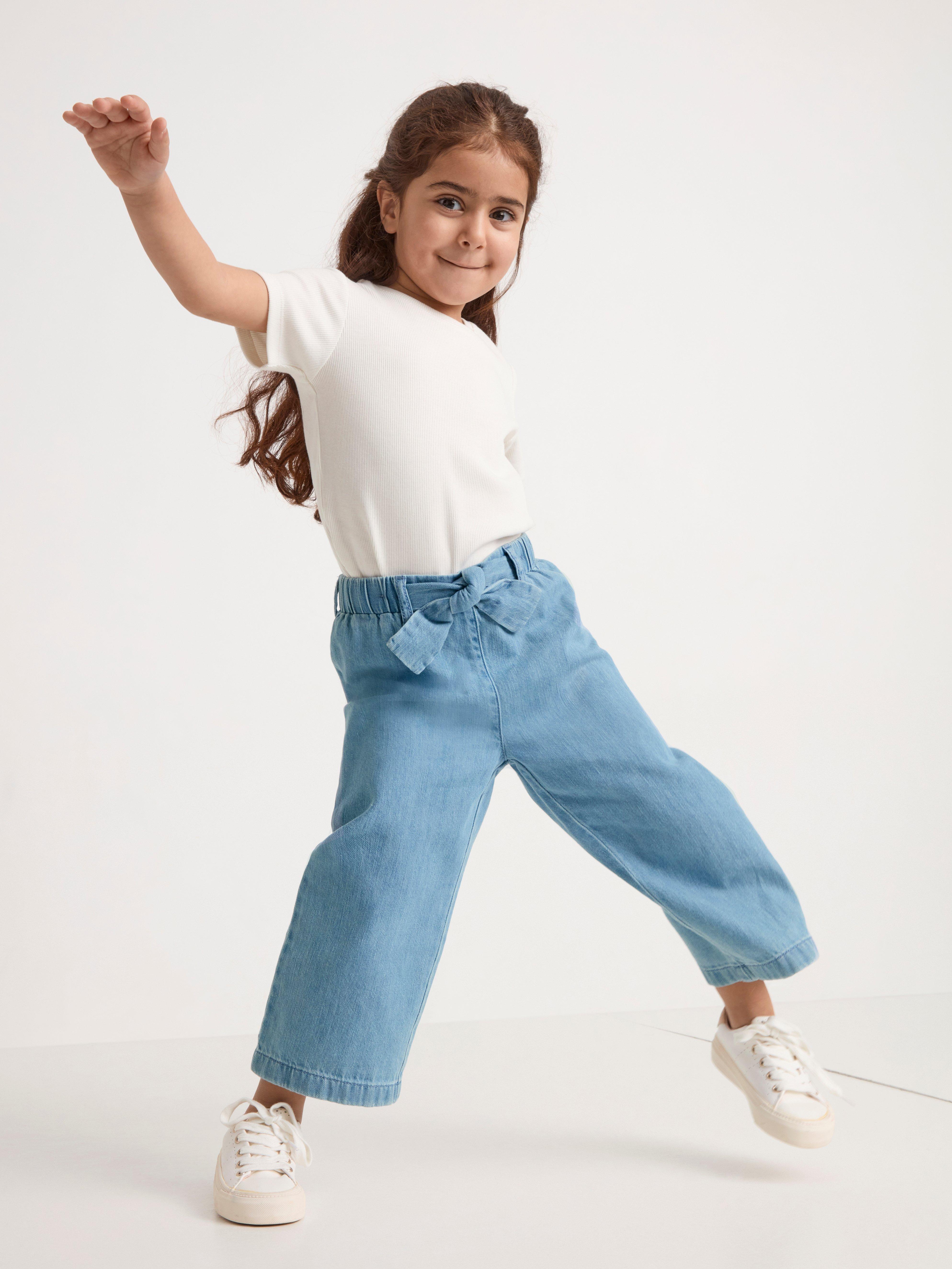 elasticated waist jeans