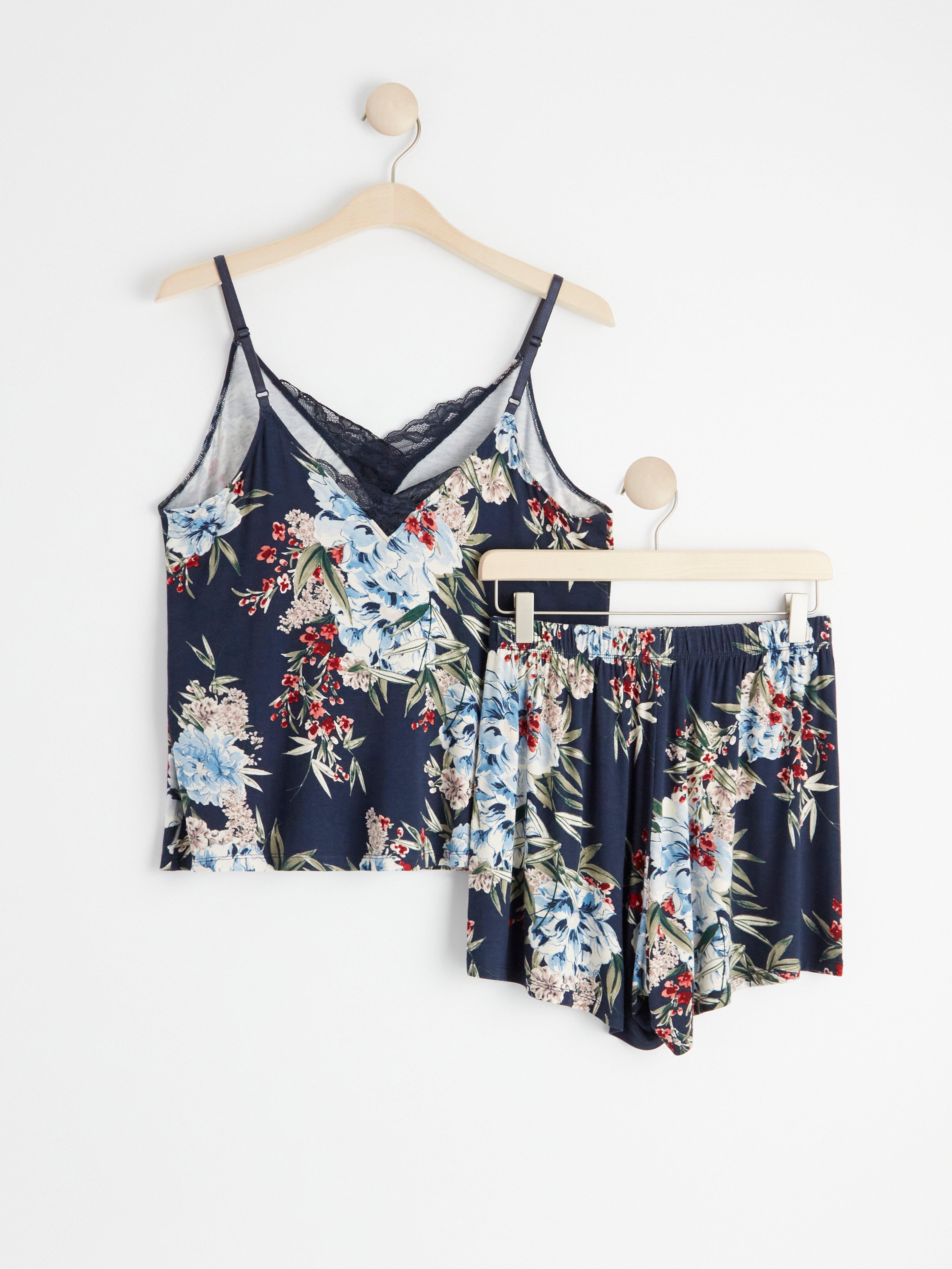 Pyjama Set - Lingerie - Blue