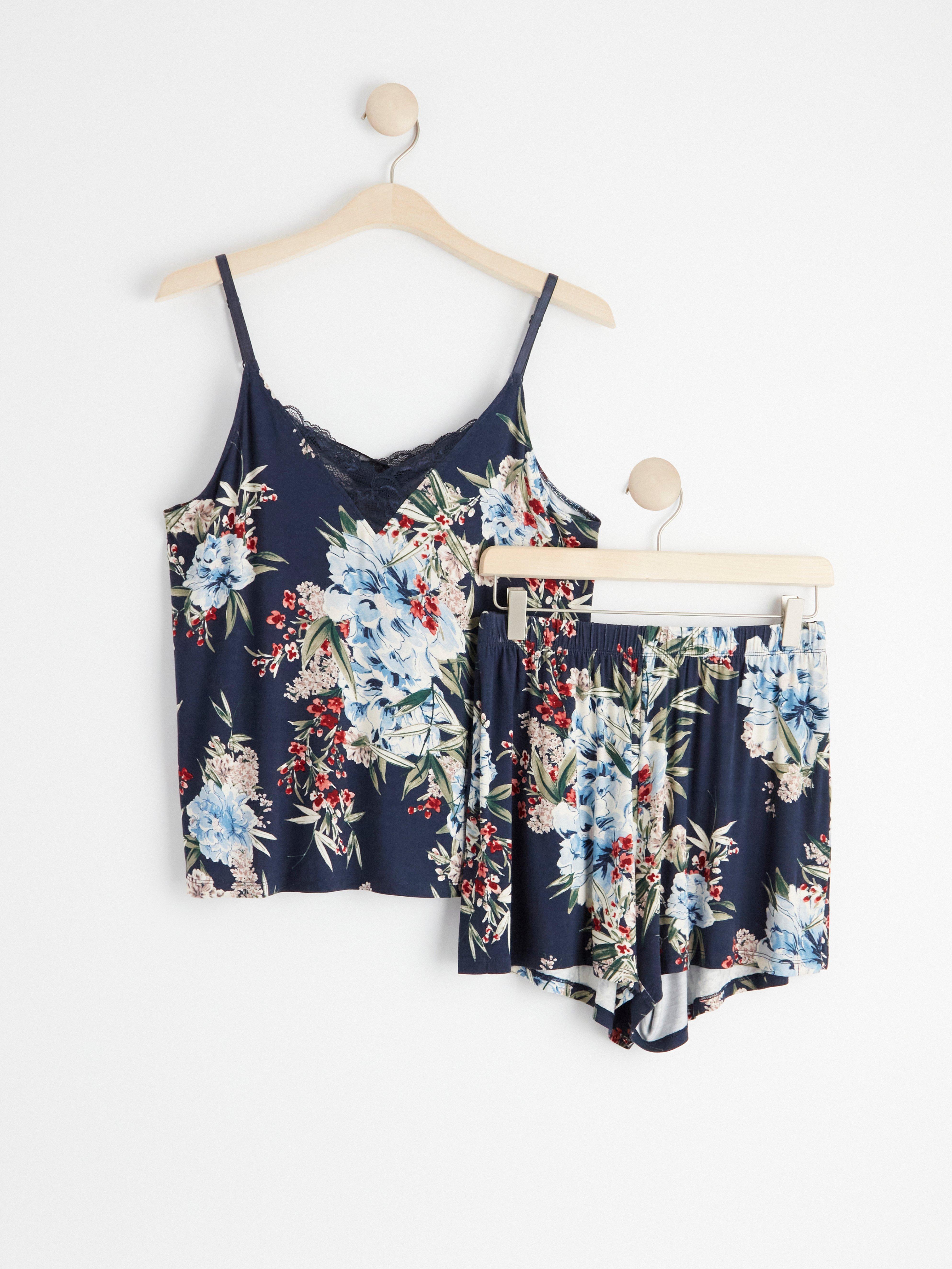 Pyjama Set - Lingerie - Blue