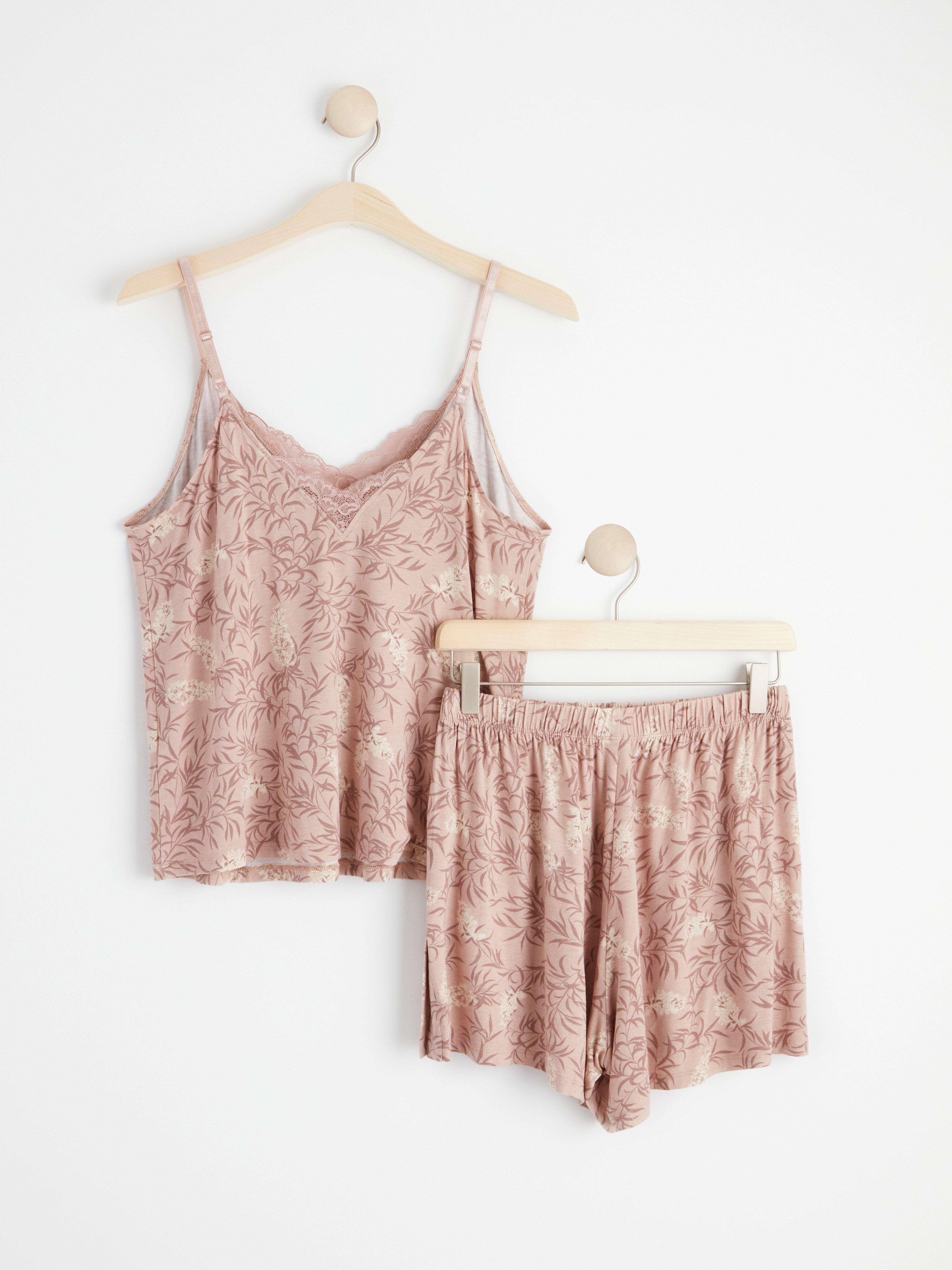 Pyjama Set - Lingerie - Beige