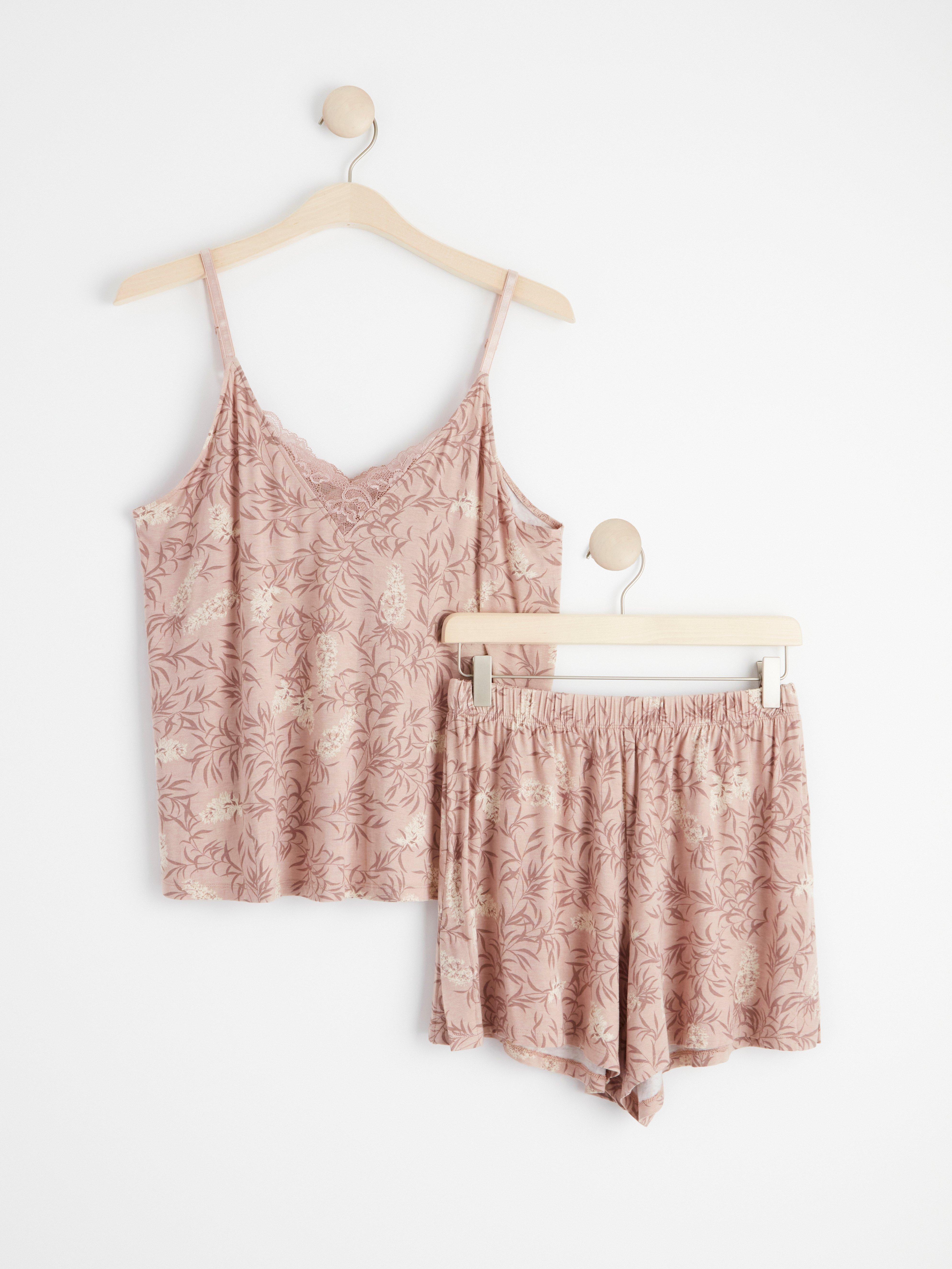 Pyjamasset - Underkläder - Beige