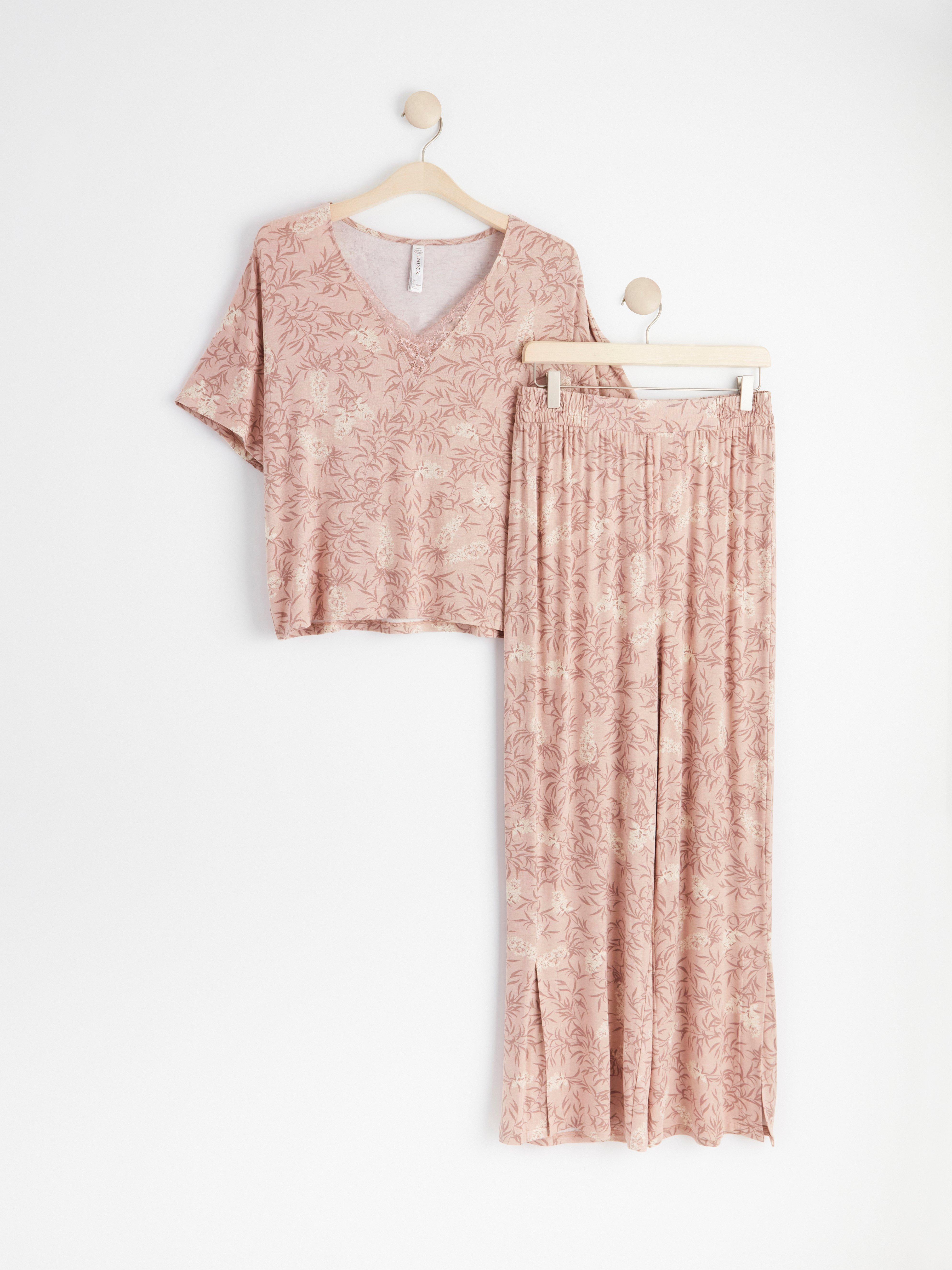 Pyjamasset - Underkläder - Beige