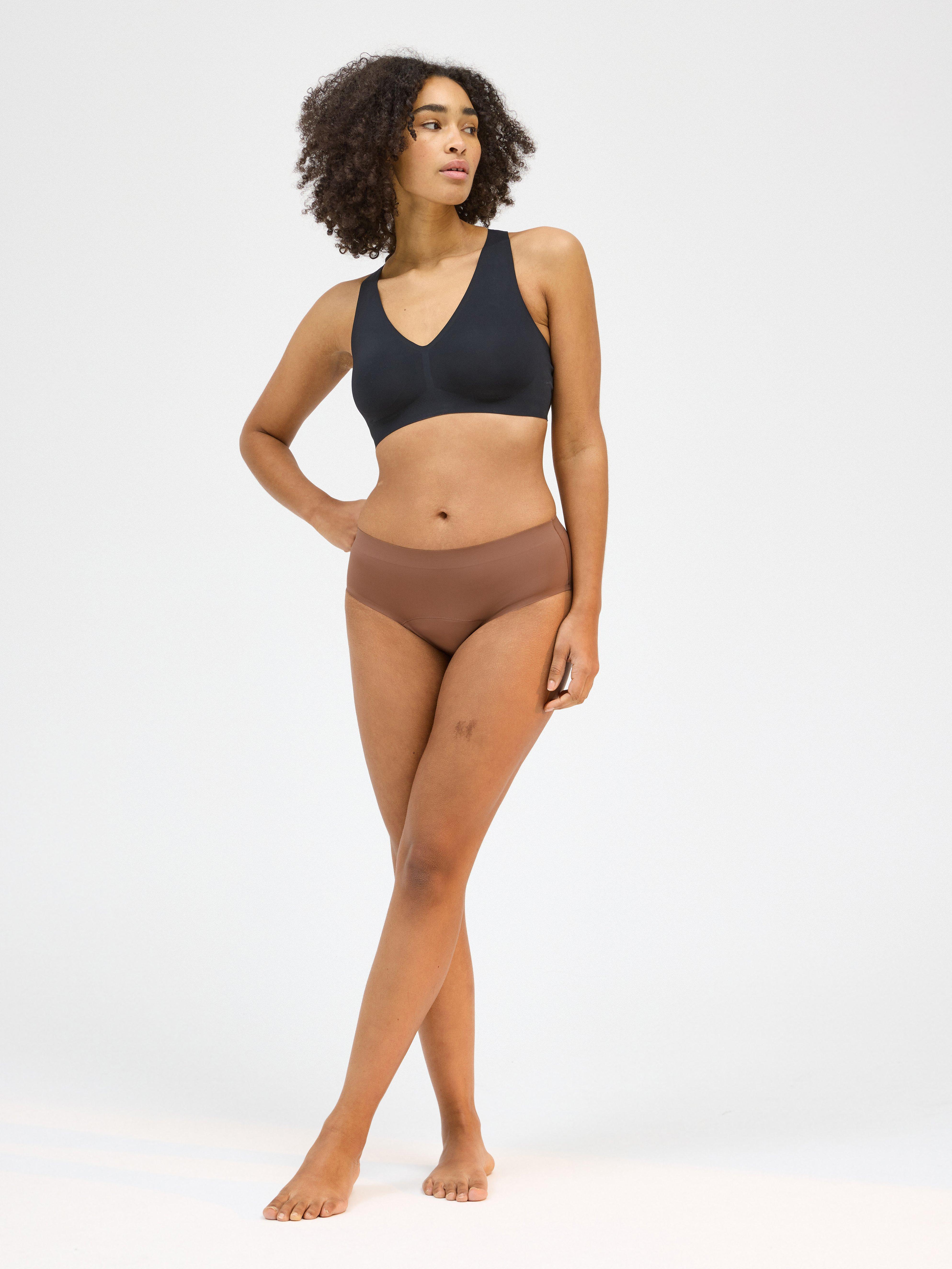Period Proof Underwear - Female Engineering - Brown
