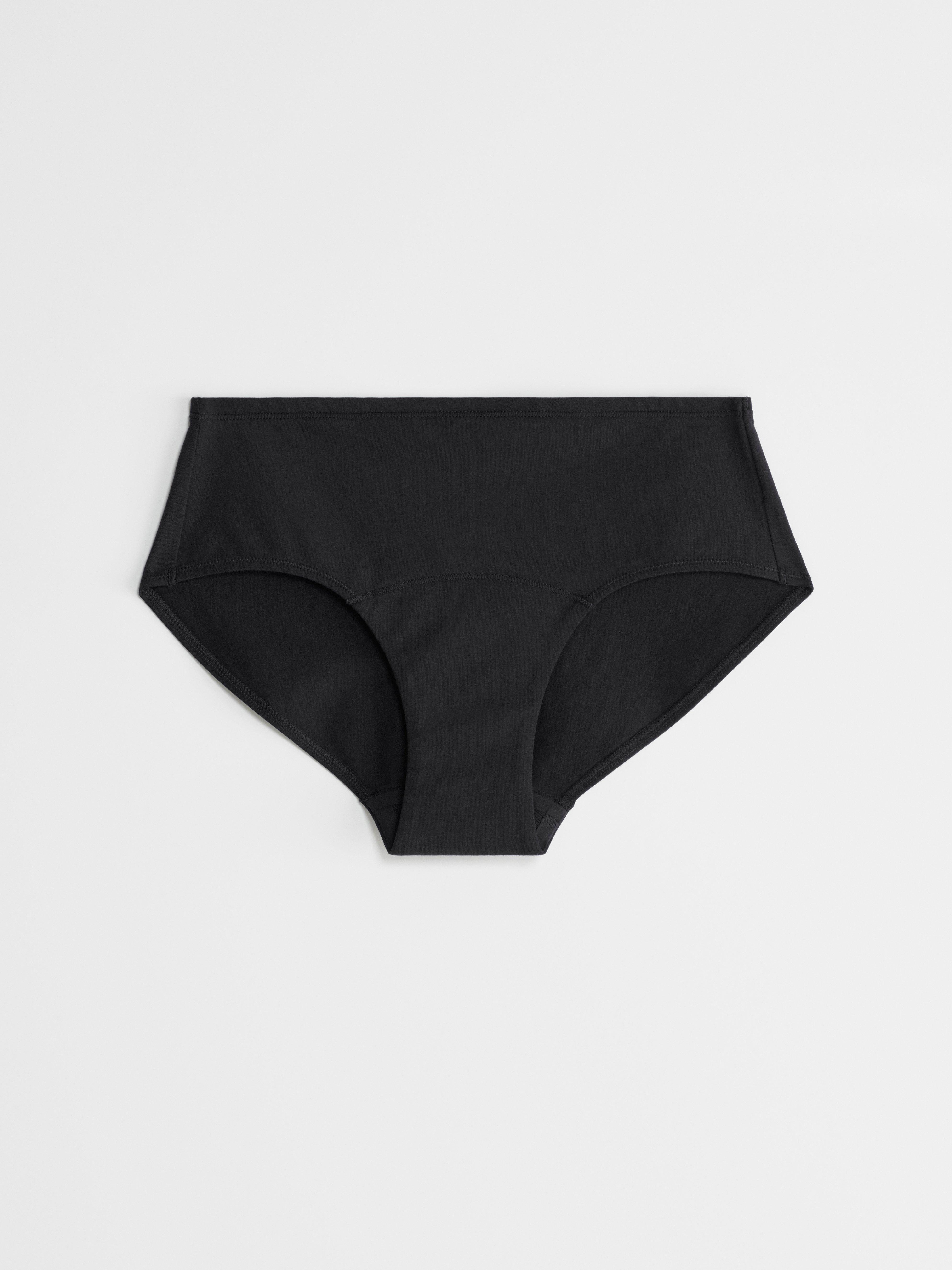 Menstruationssikkert undertøj - Female Engineering - Sort