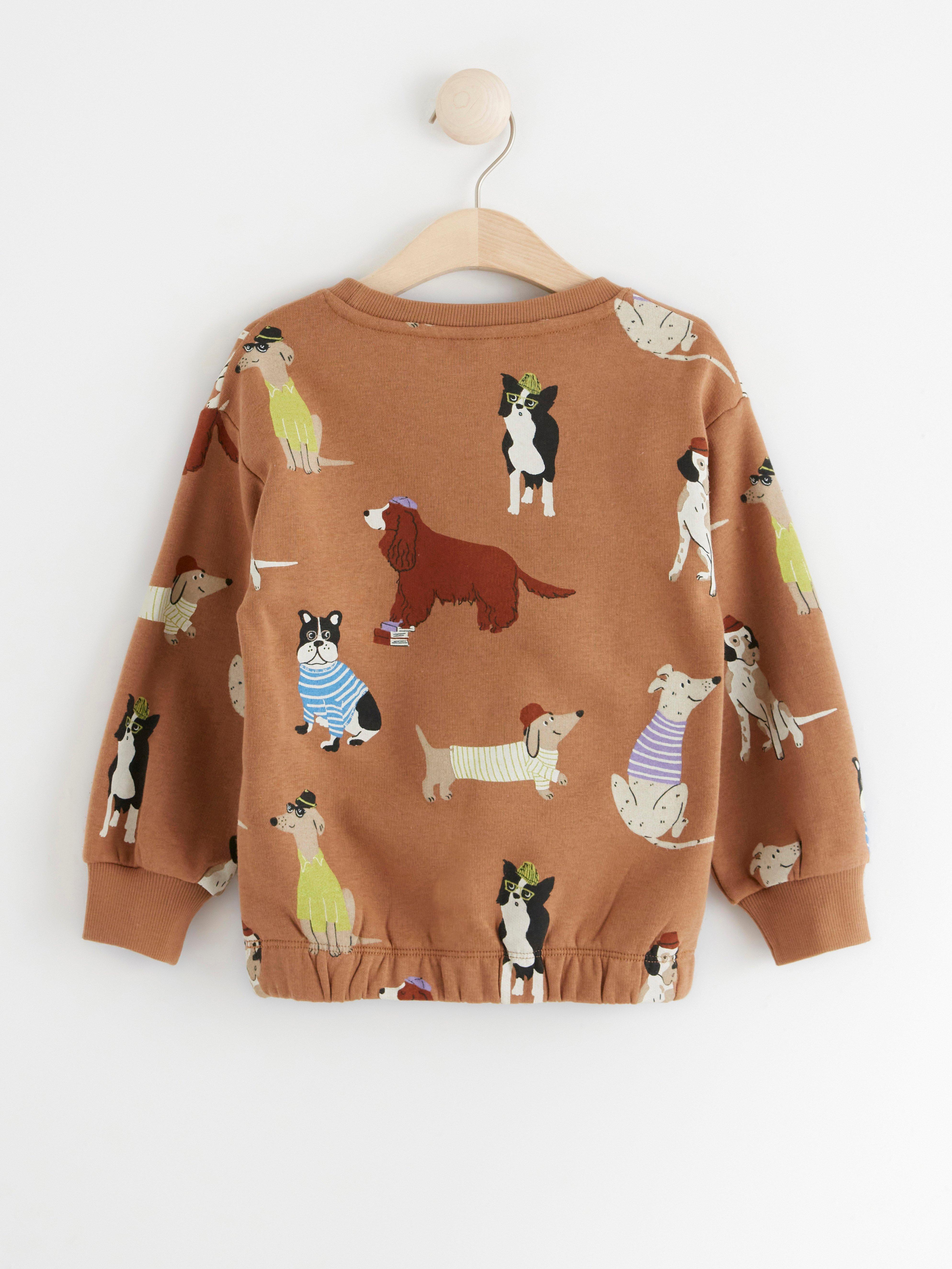 Sweatshirt - Kids Wear - Brown