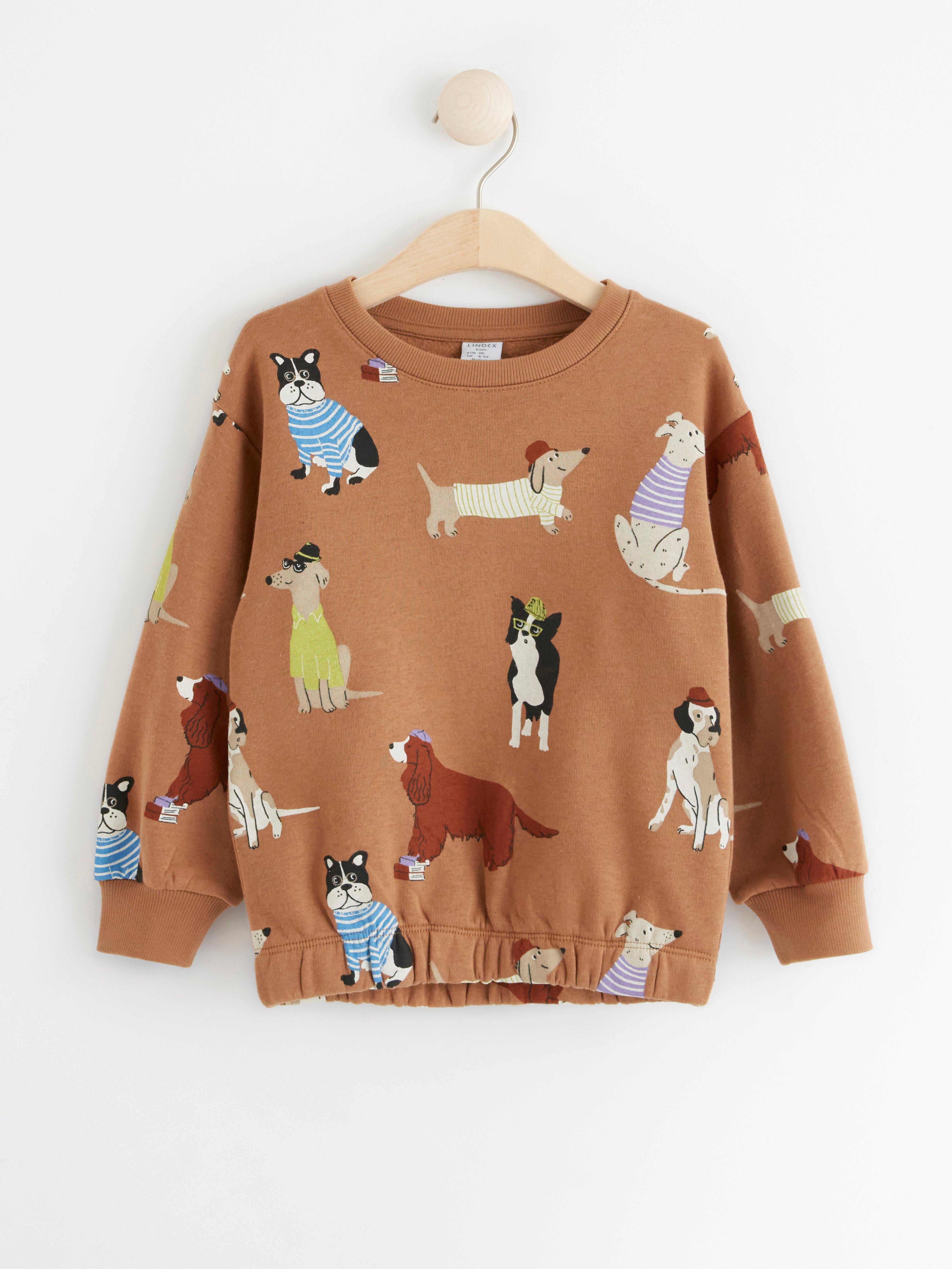 Sweatshirt - Kids Wear - Brown