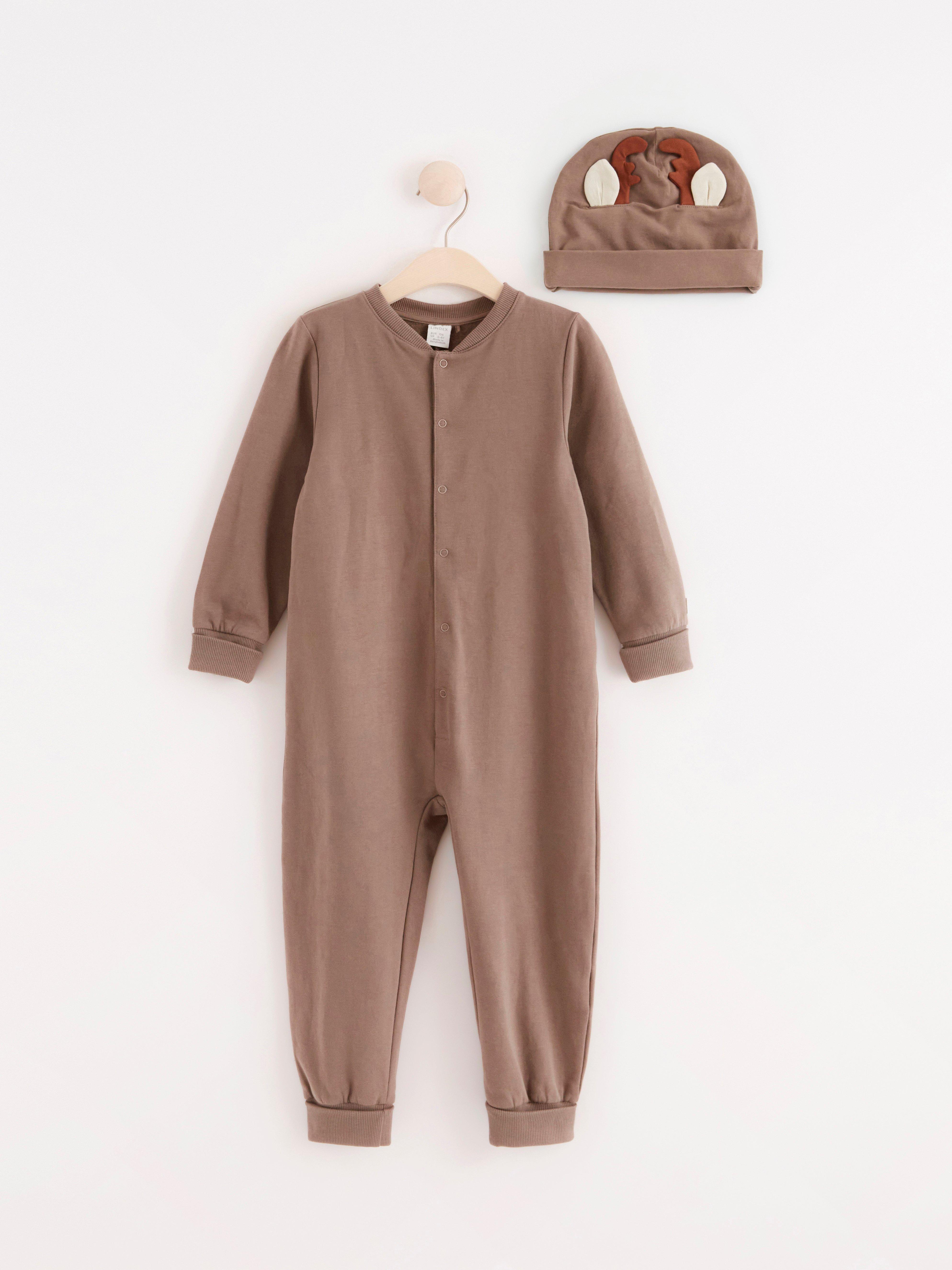 Onesie - Barn - Khaki