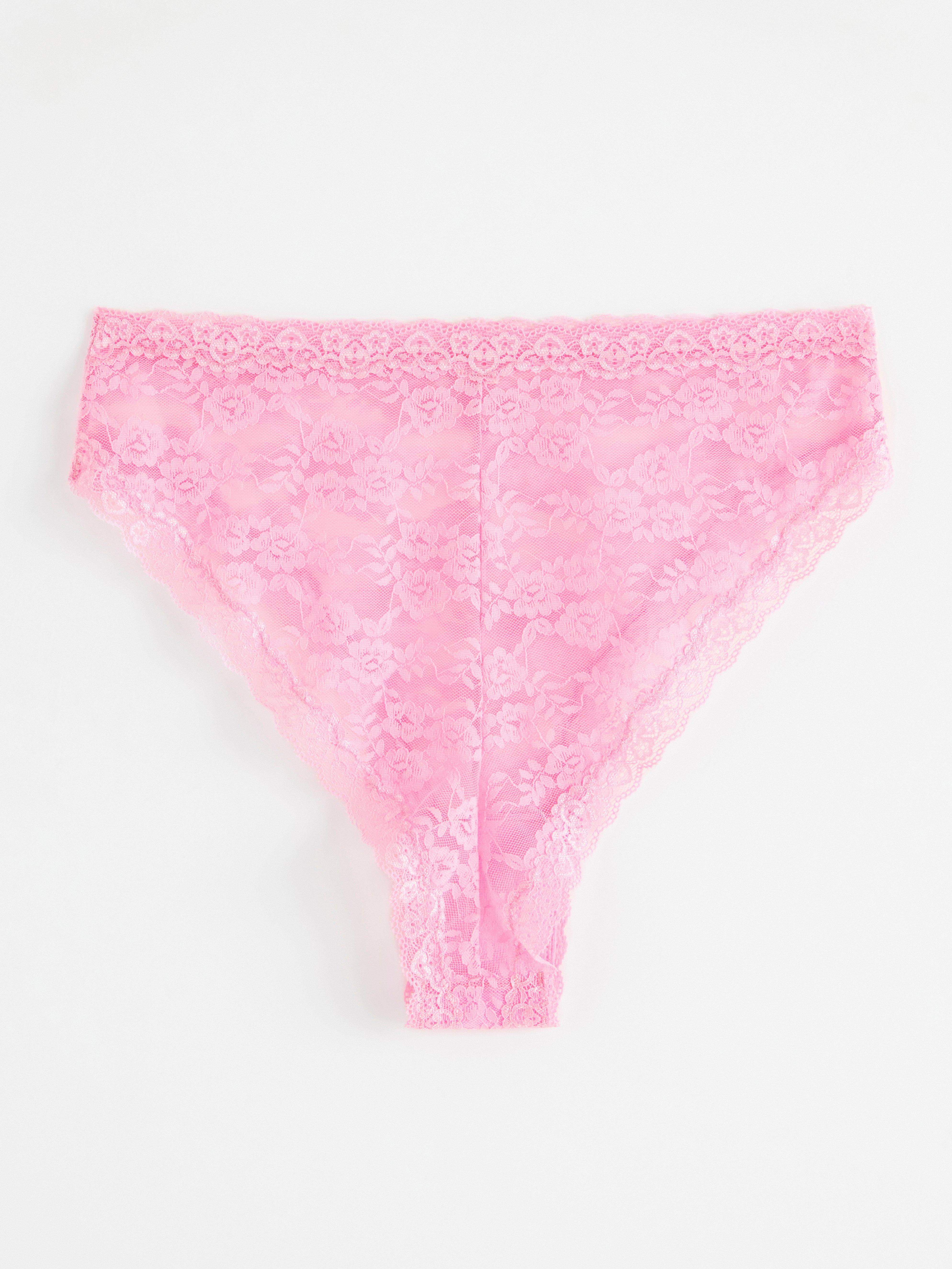 Brazilian High - Lingerie - Pink