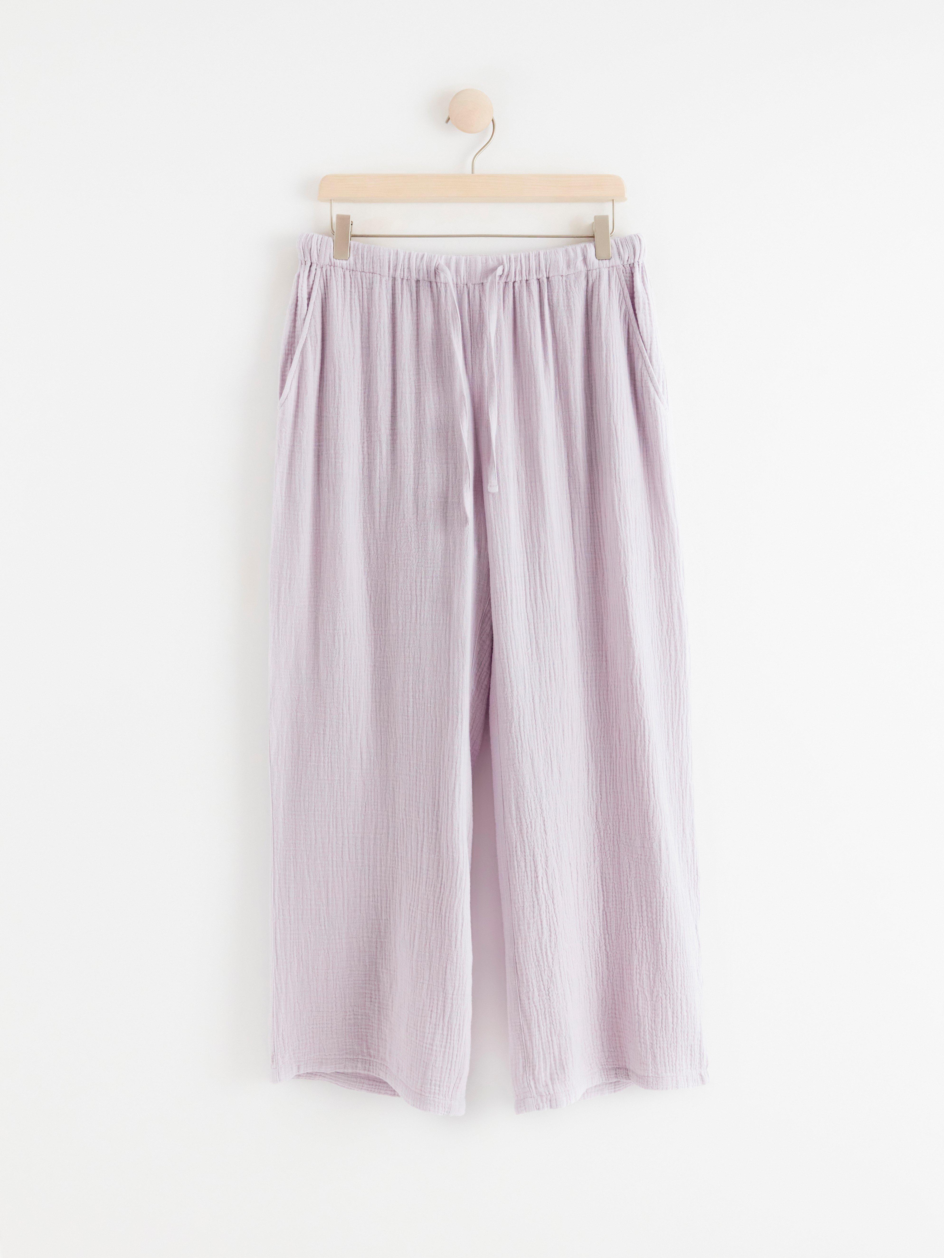 Pyjama Trousers - Lingerie - Lilac