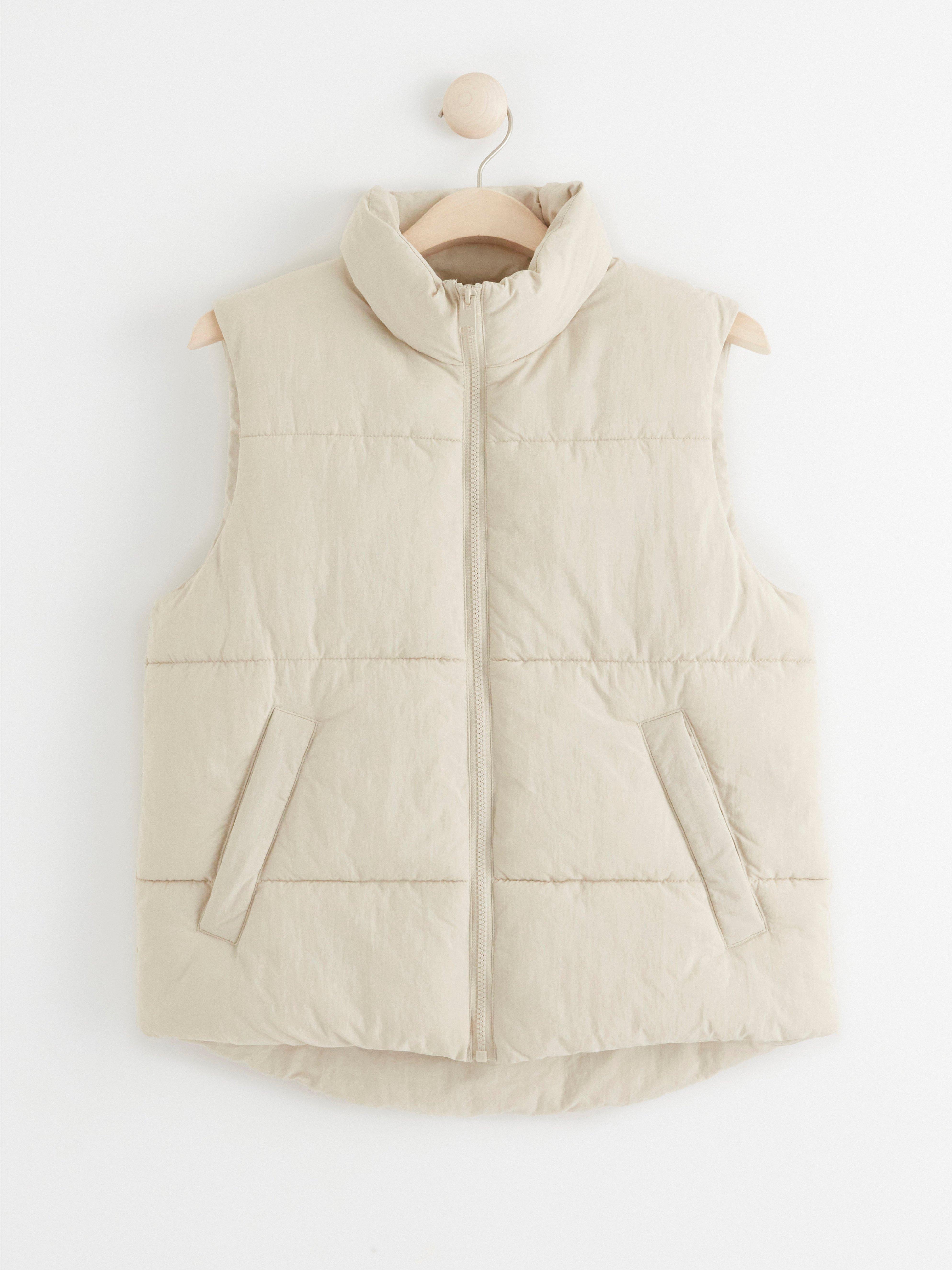 Vest - Dame - Beige