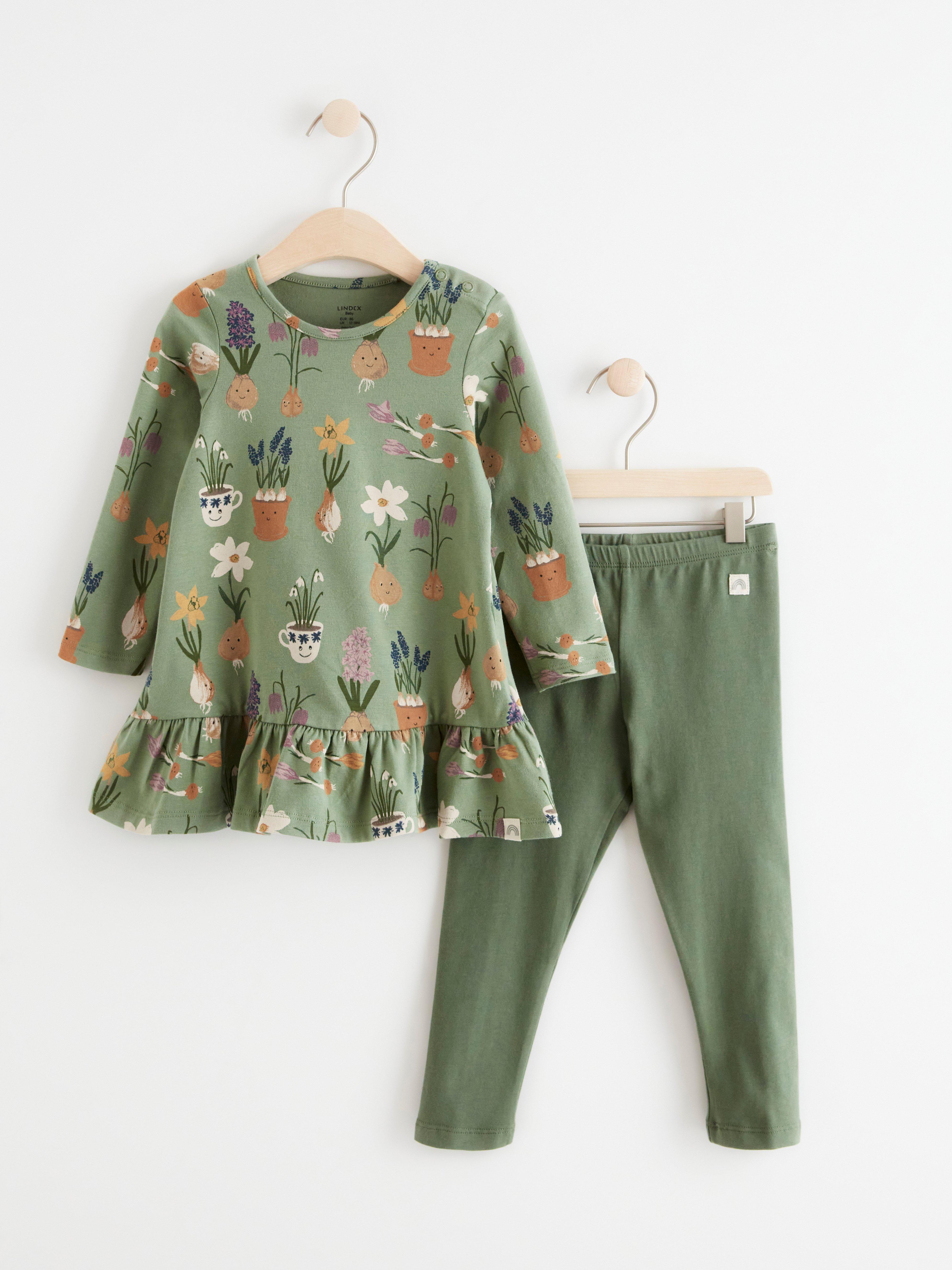 Set - Kids Wear - Green