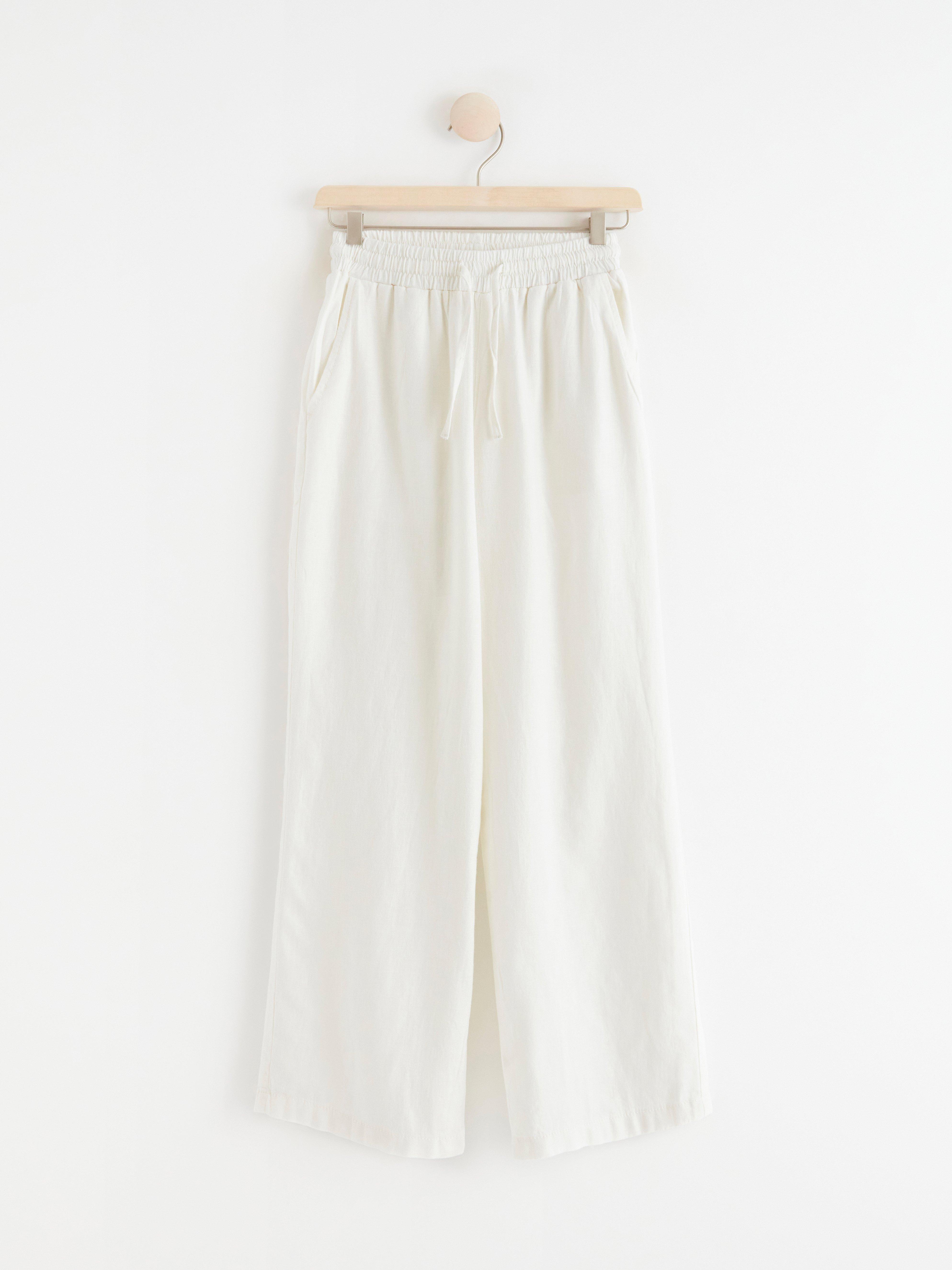 Byxor - Barn - Vit