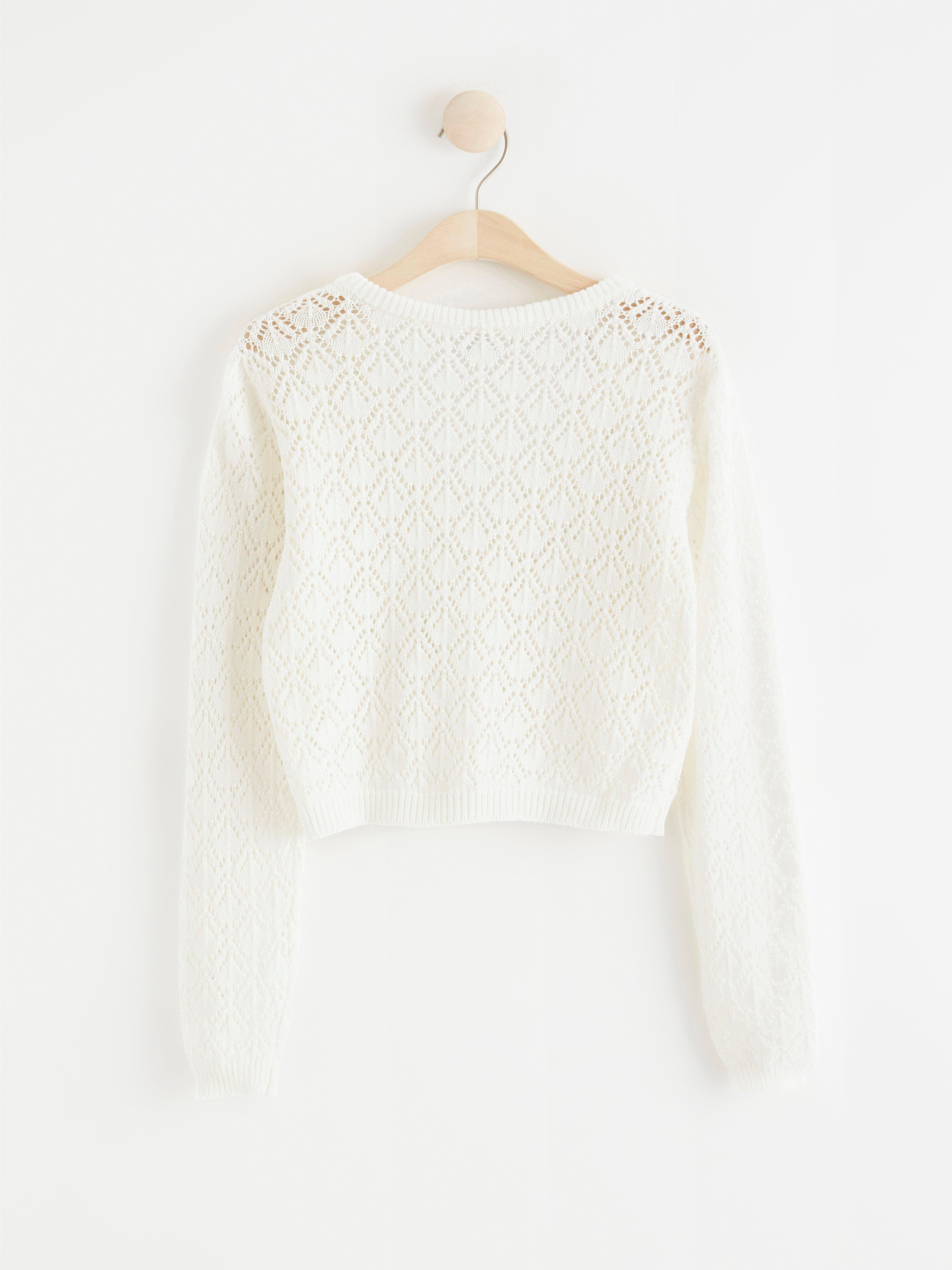 Cardigan - Kids Wear - White