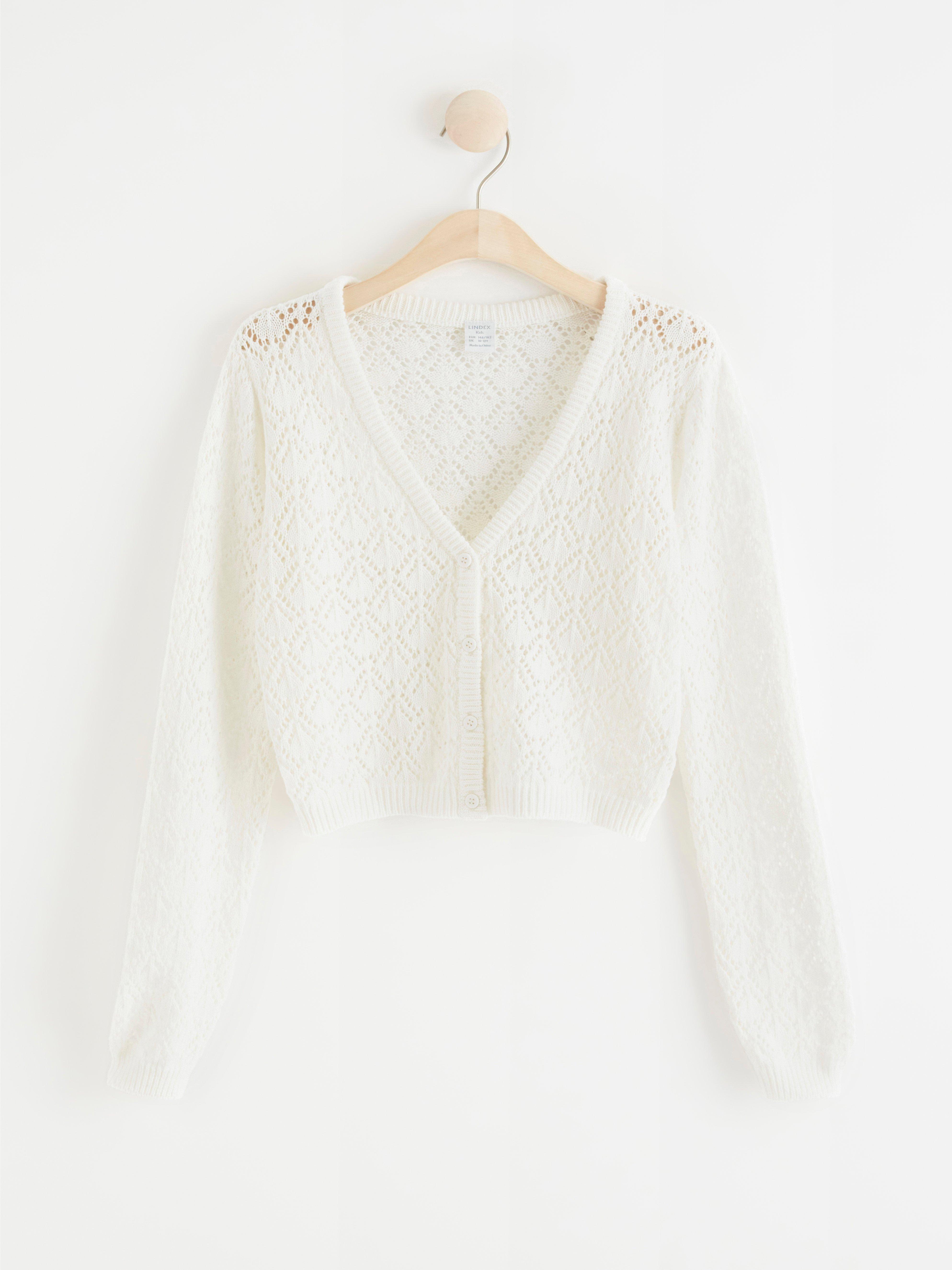 Cardigan - Kids Wear - White
