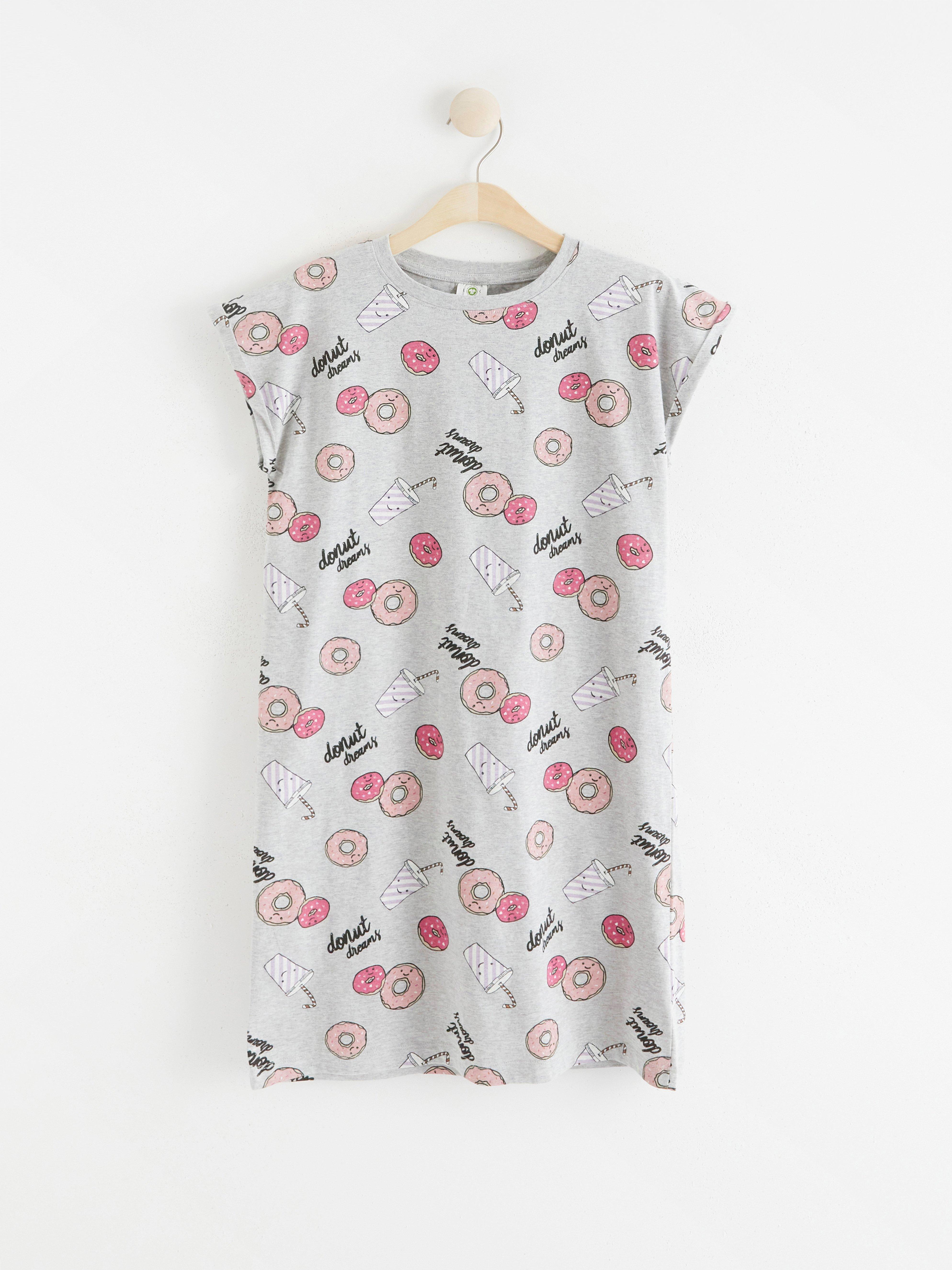 Night Dress - Kids Wear - Grey