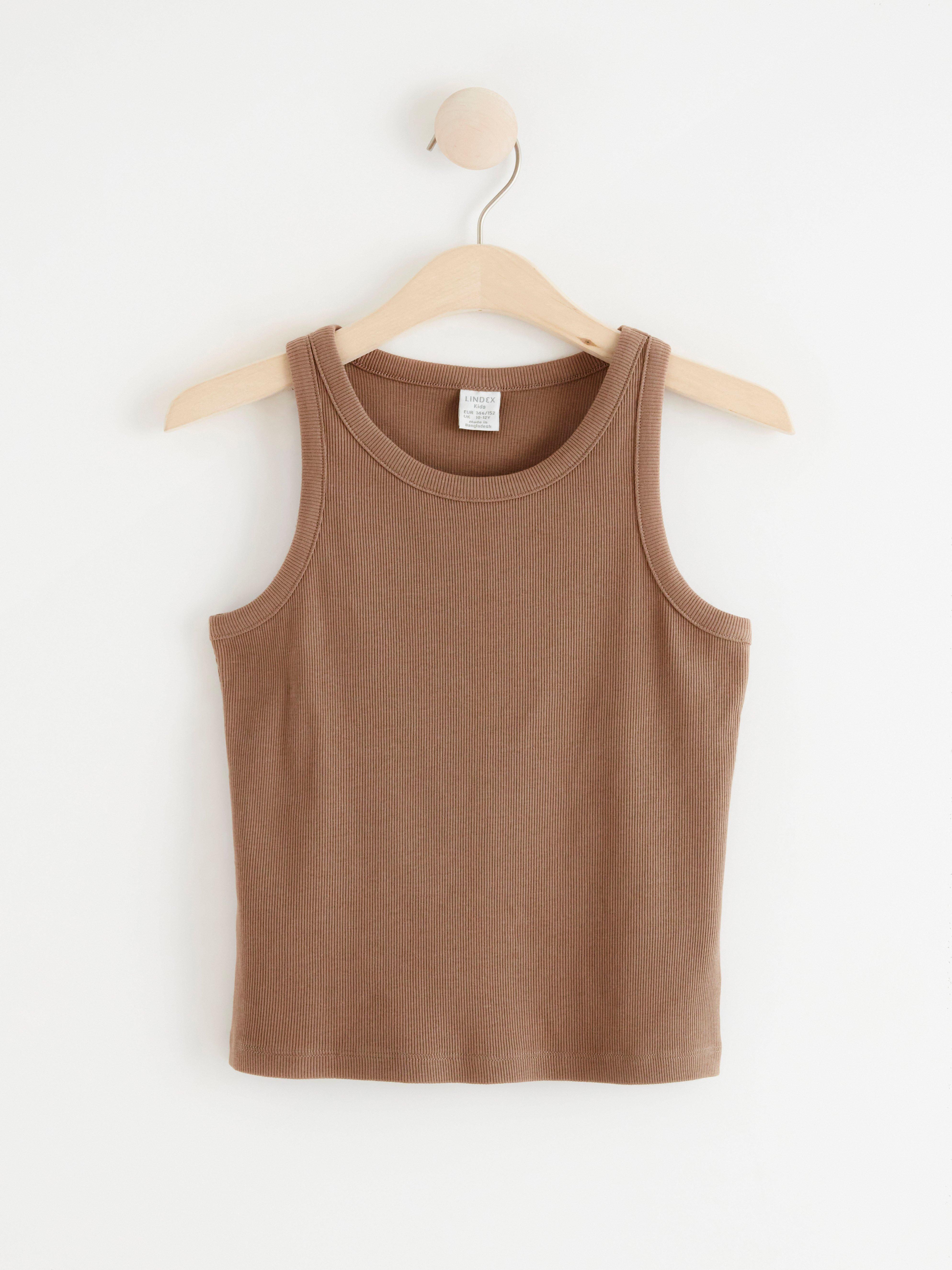 Tank Top - Kids Wear - Brown