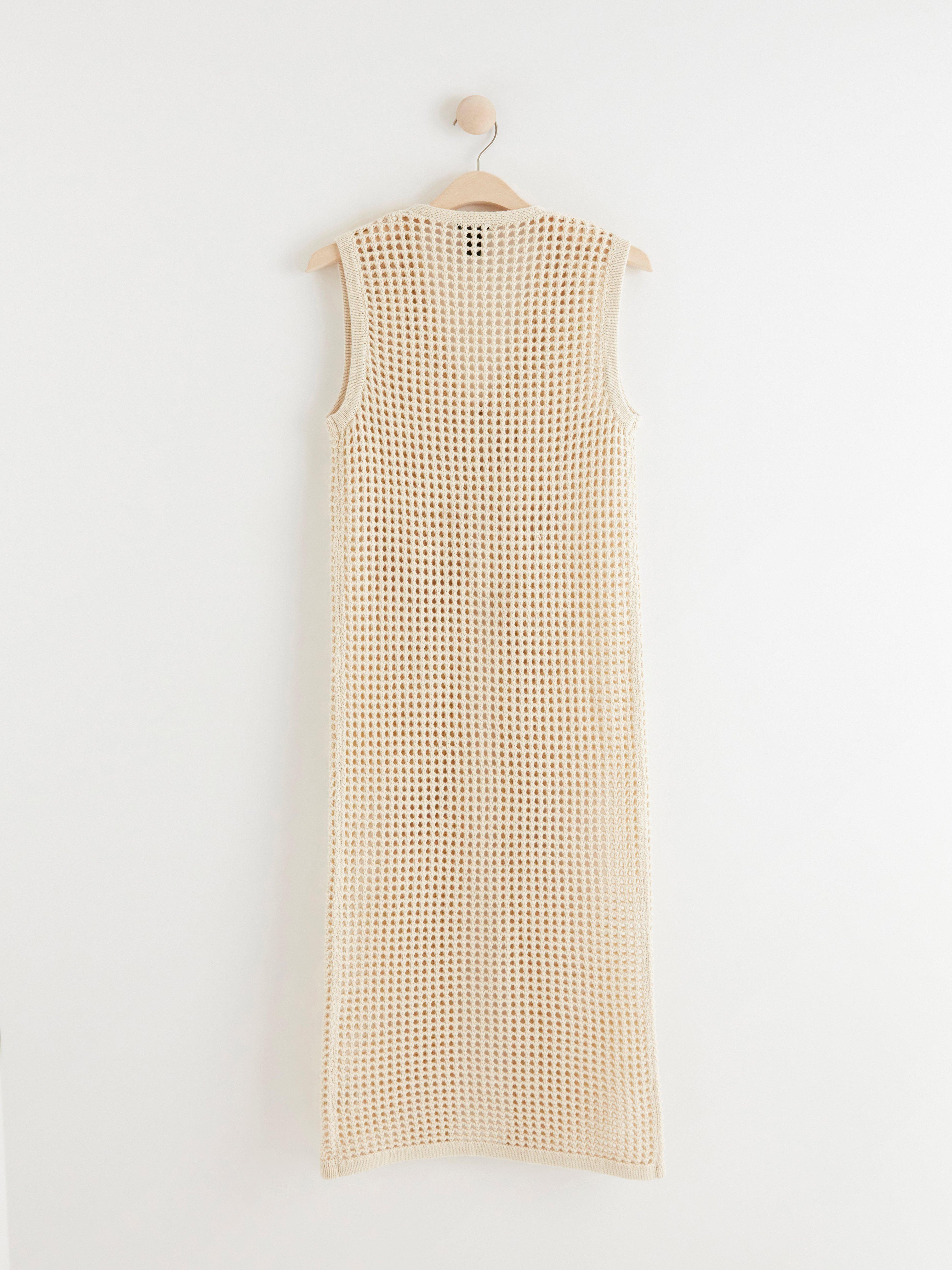 Maxi cardigan - Dam - Beige