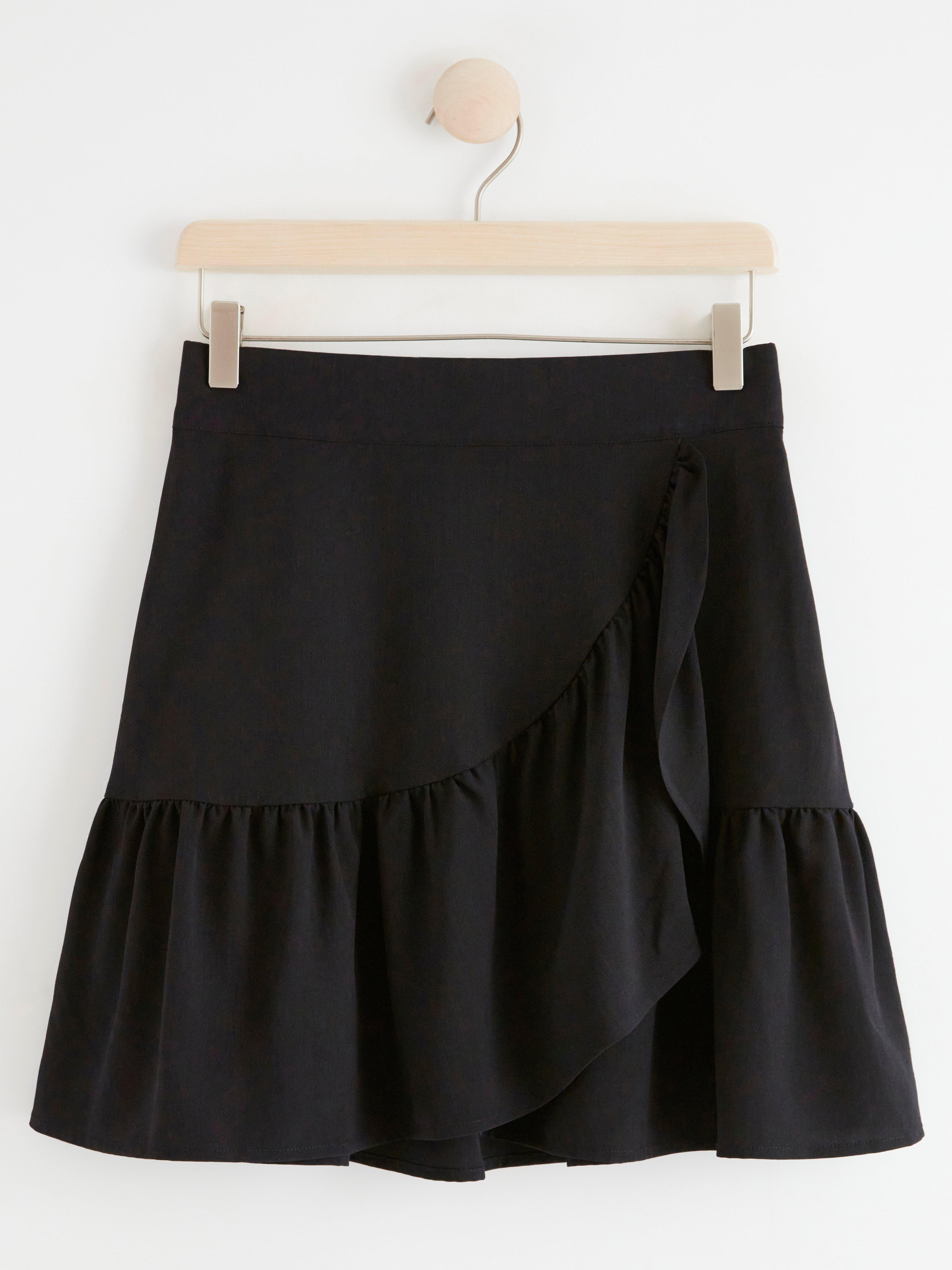 Wrap Skirt - Womens Wear - Black