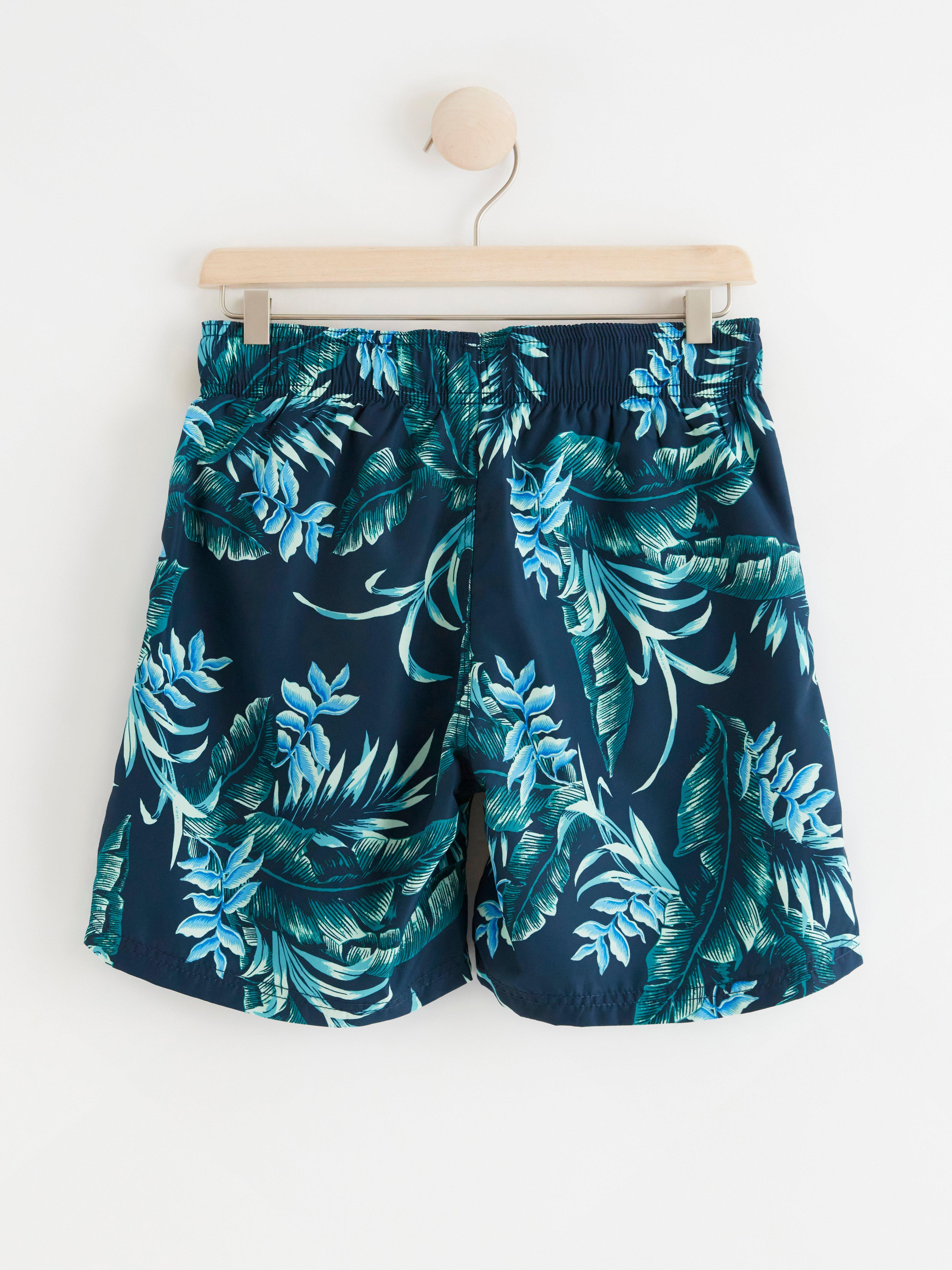 Badeshorts - Barn - Blå