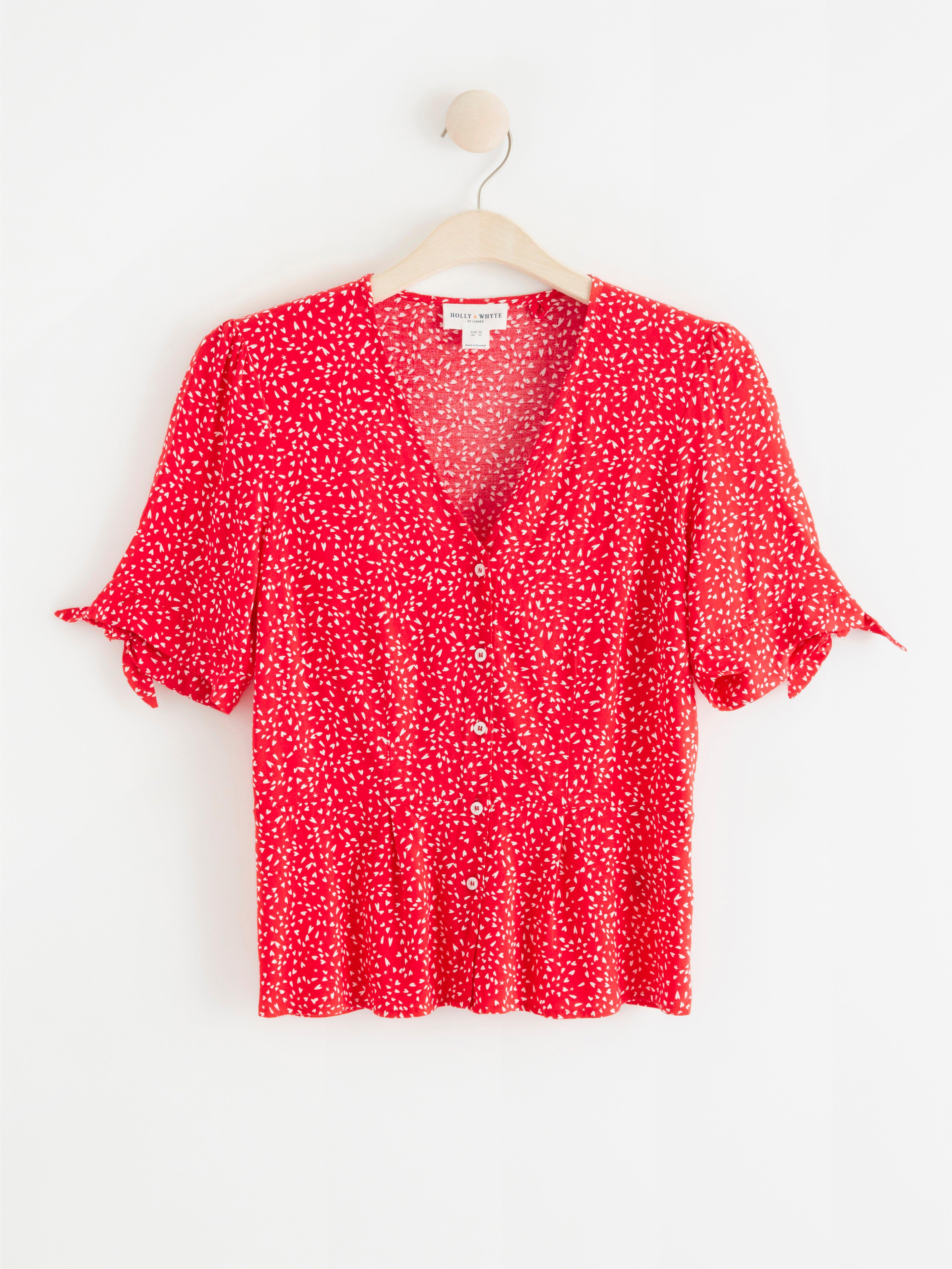 Blouse - Womens Wear - Red