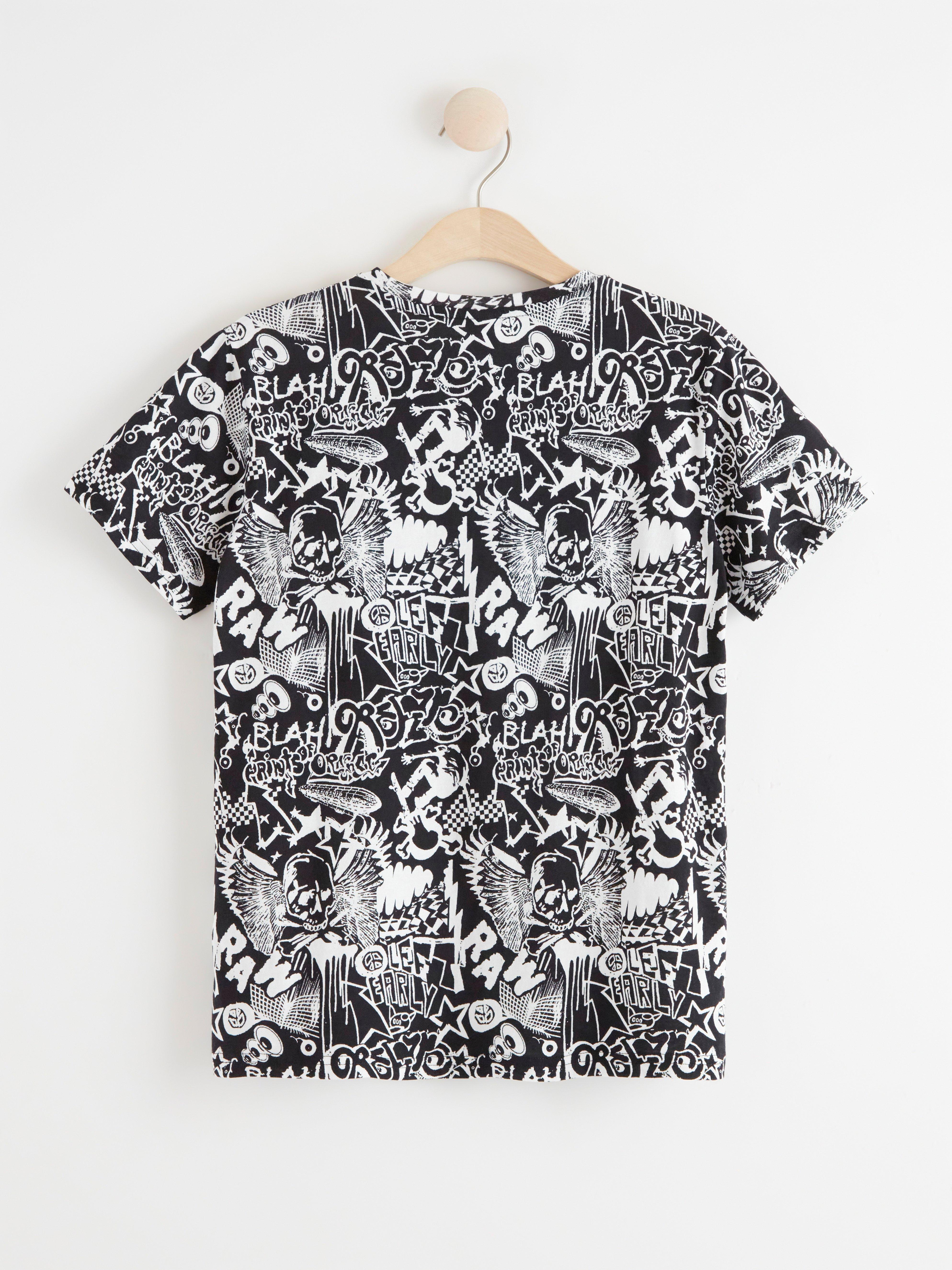 T-shirt - Barn - Svart