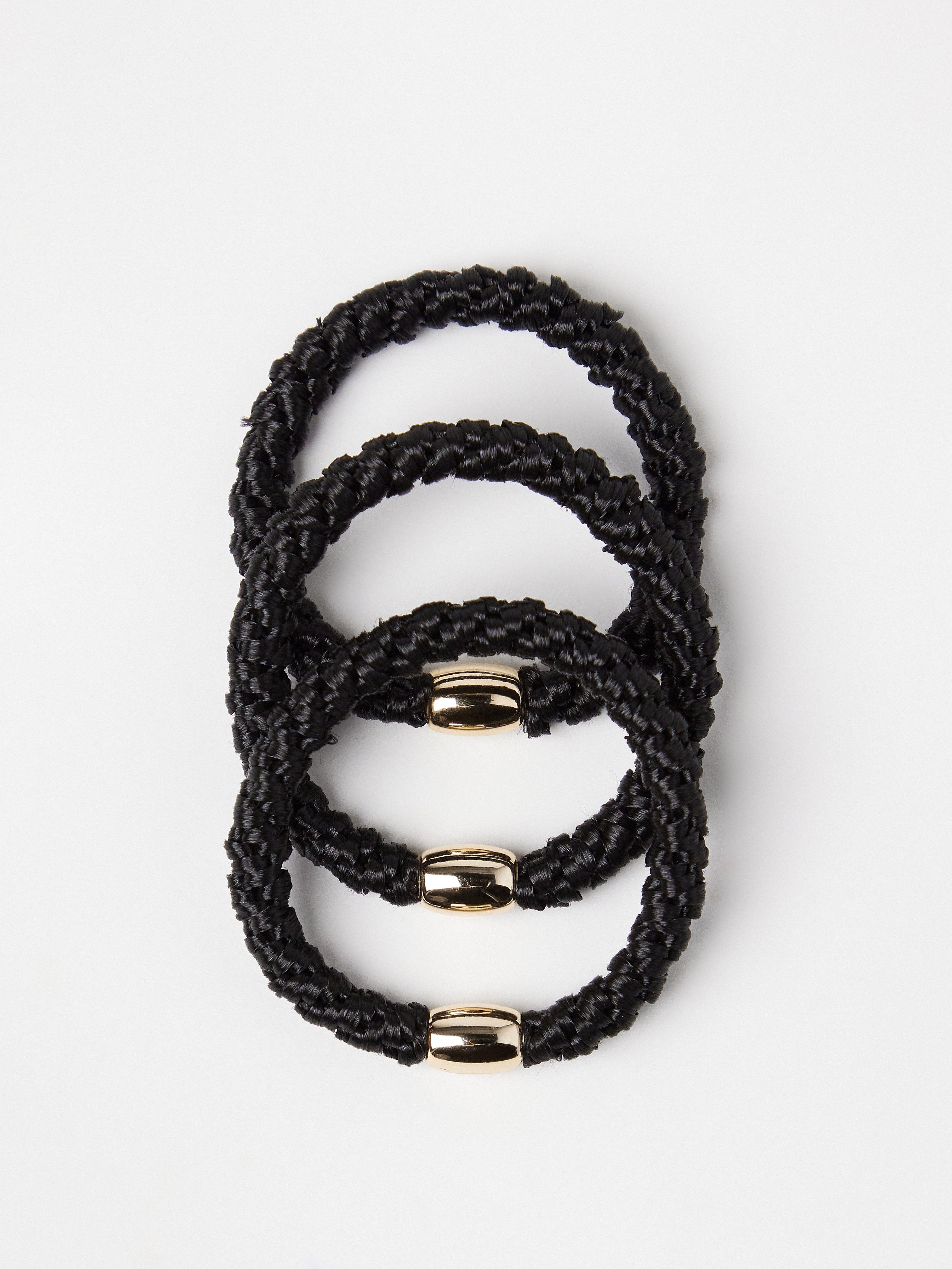 Hair Elastics - Womens Wear - Black