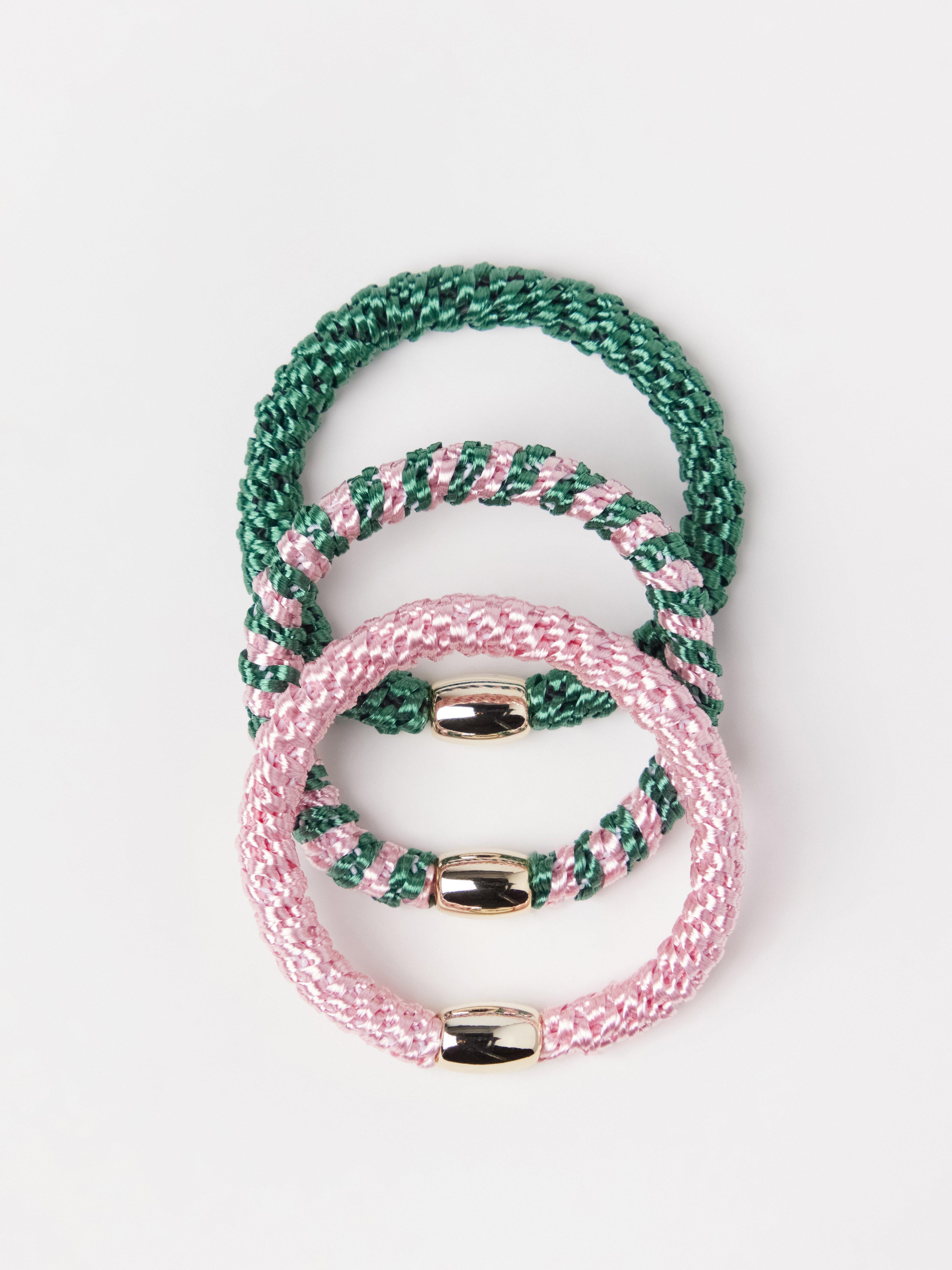 Hair Elastics - Womens Wear - Green