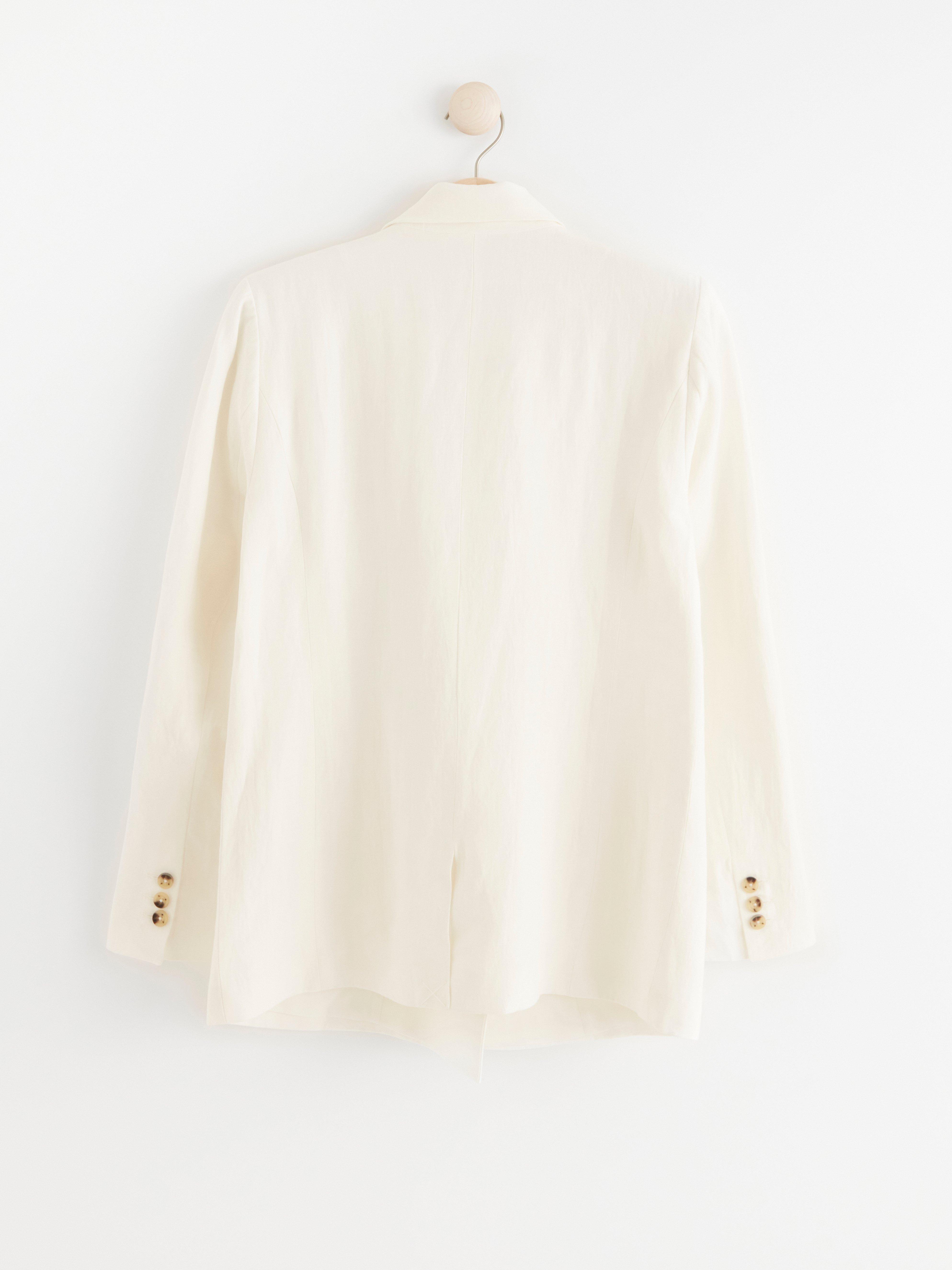 Blazer - Dame - Hvit