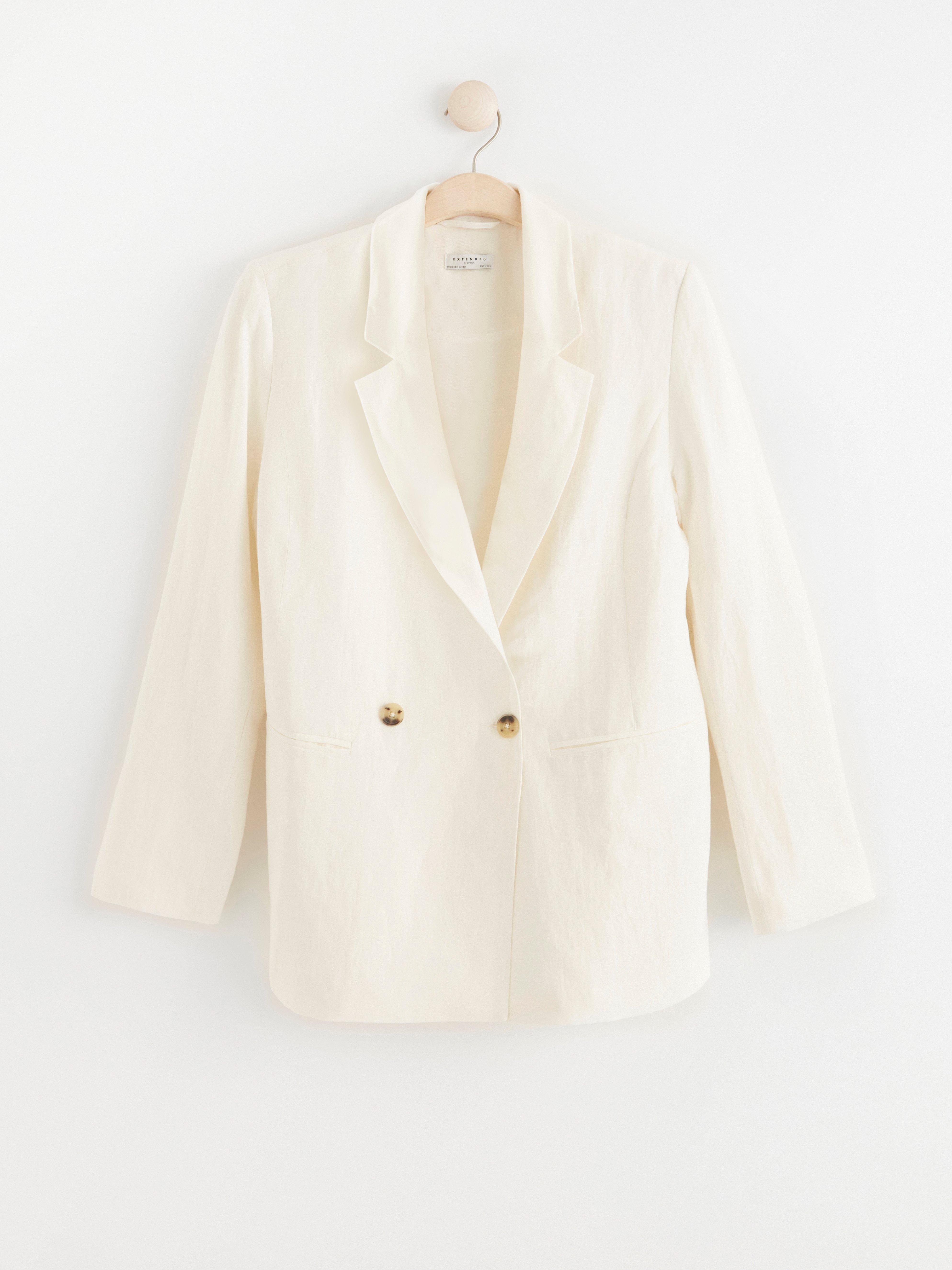 Blazer - Dame - Hvit