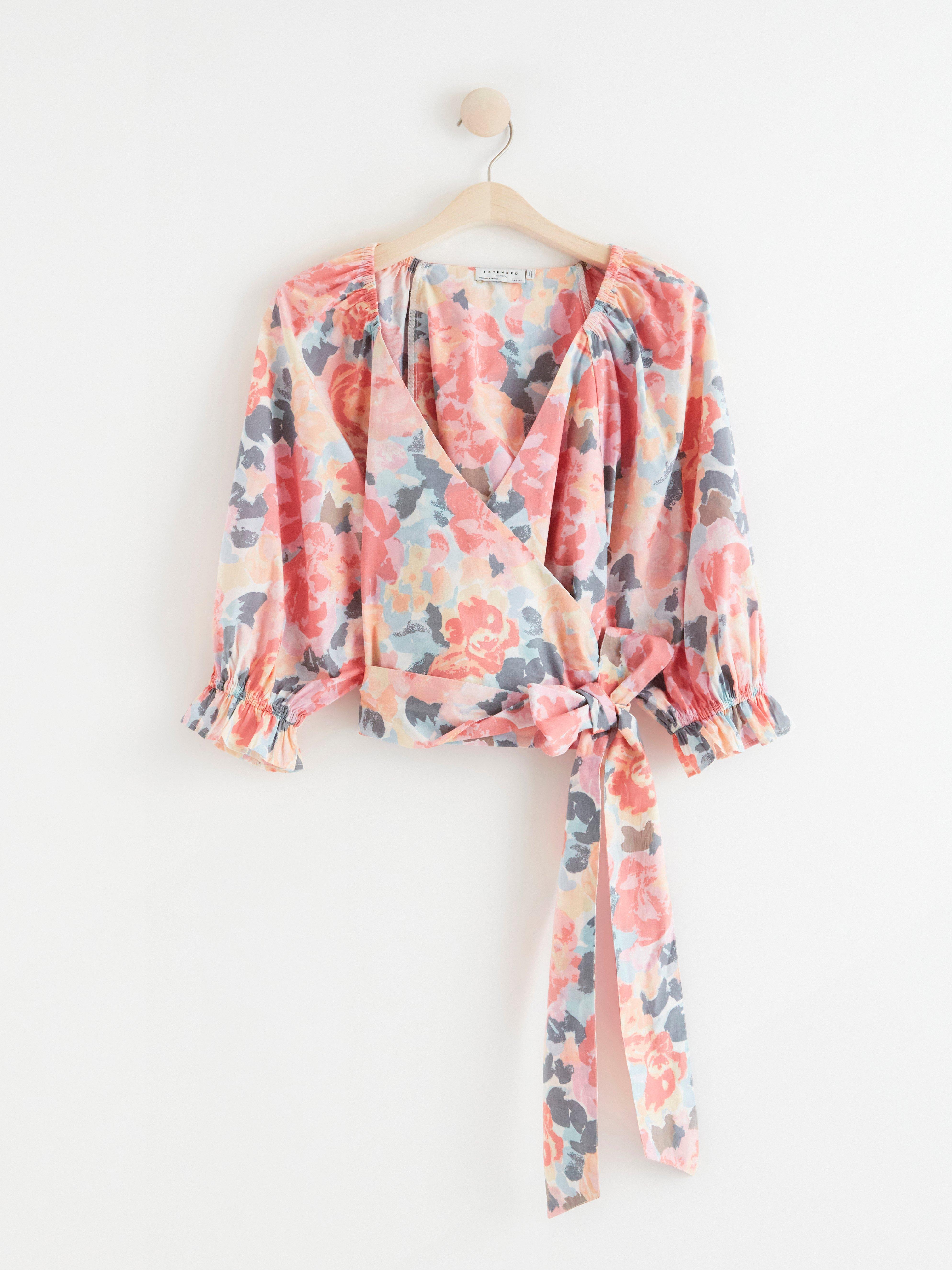 Wrap Blouse - Womens Wear - Pink